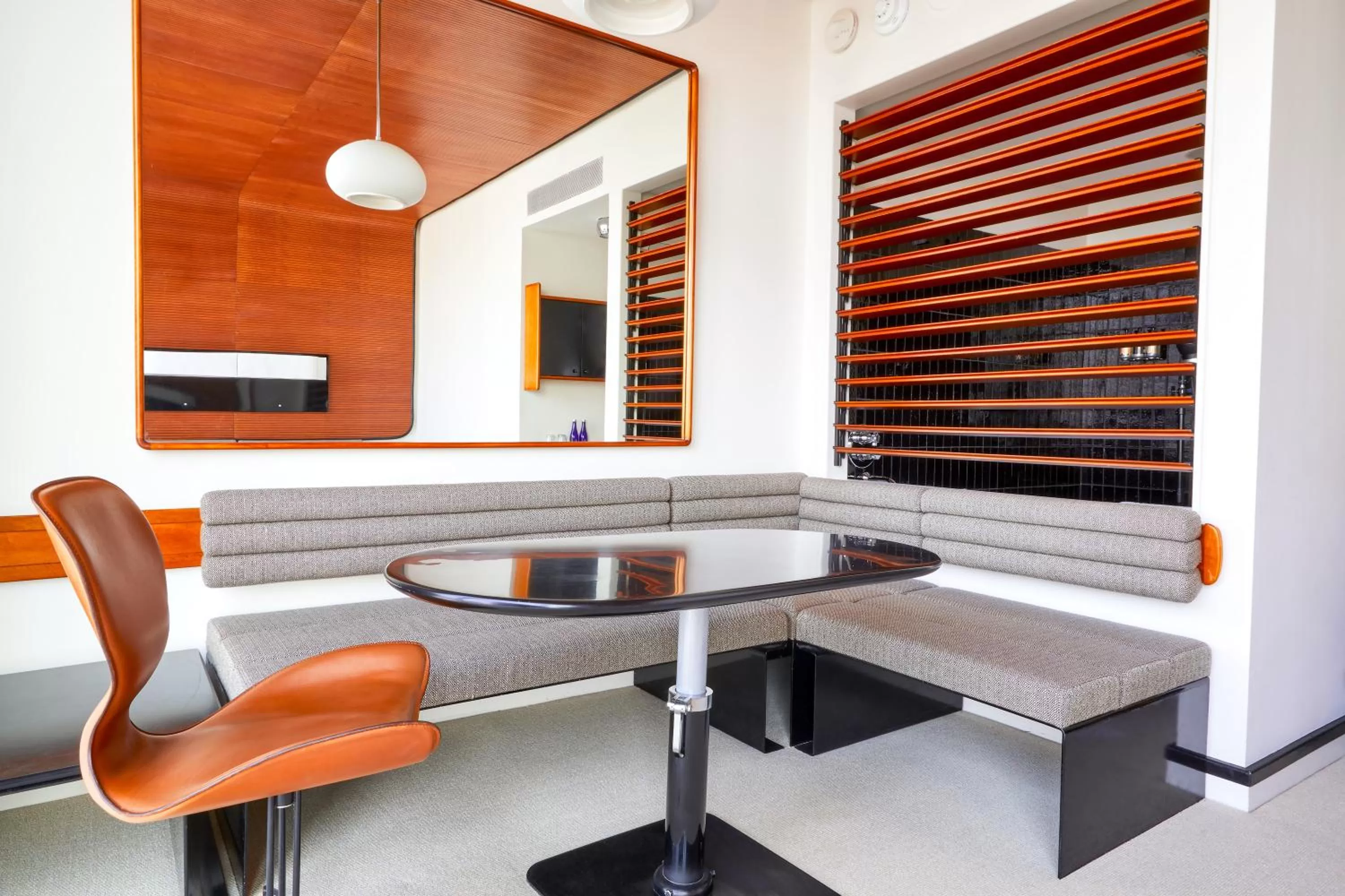 Seating area in The Standard, High Line New York