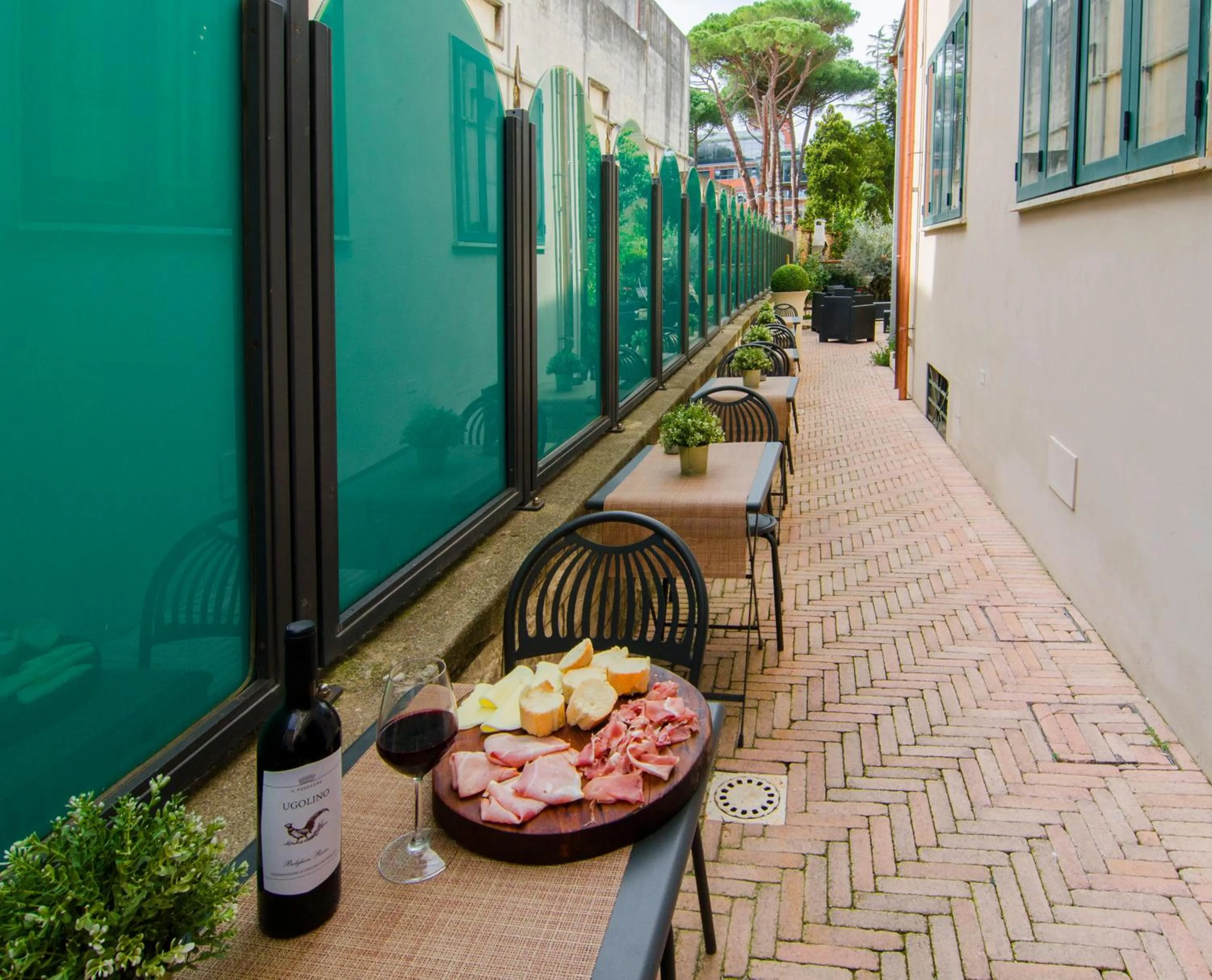 Property building in Hotel Maria