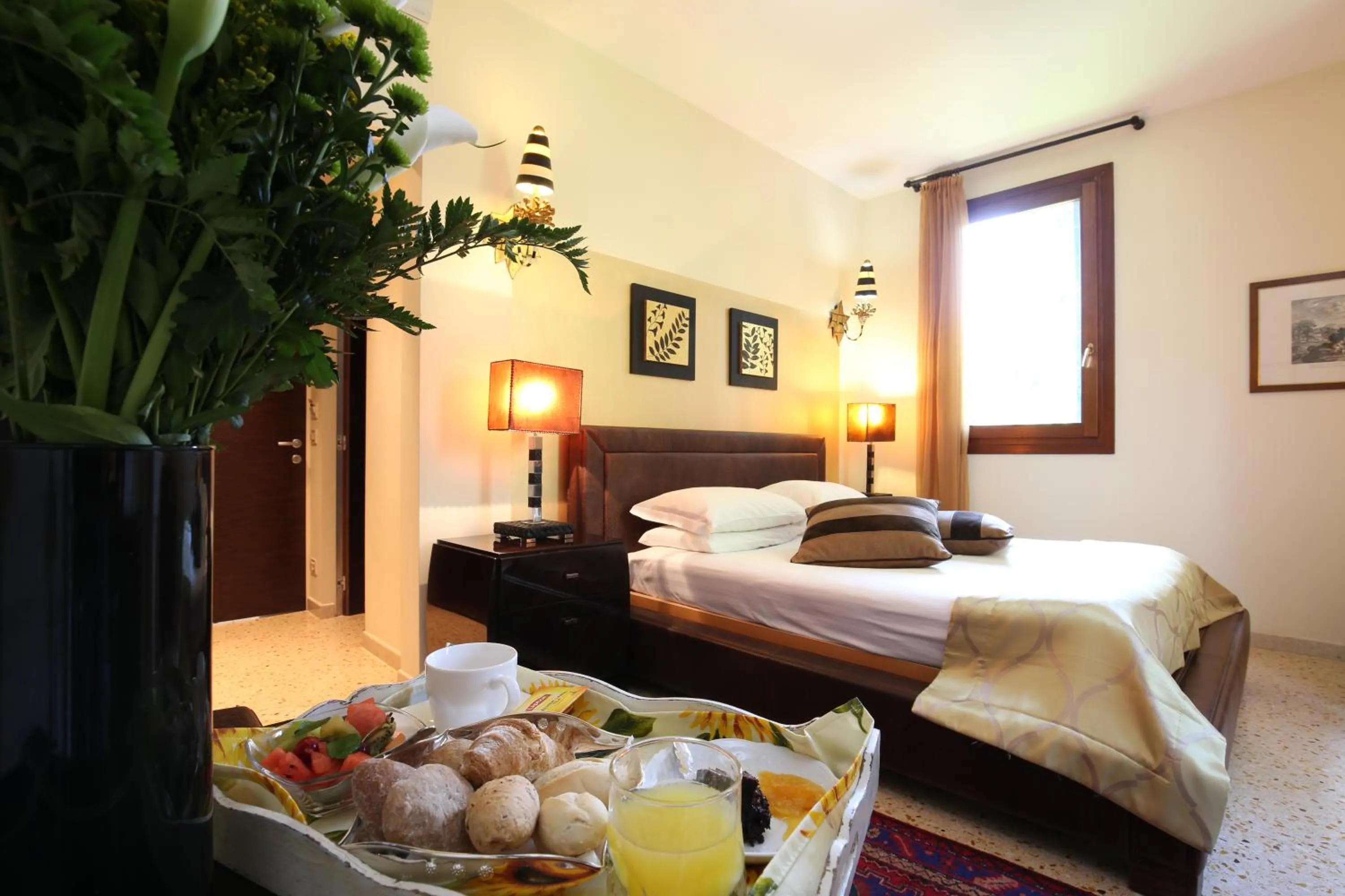 Bedroom, Bed in Hotel Villa Stella