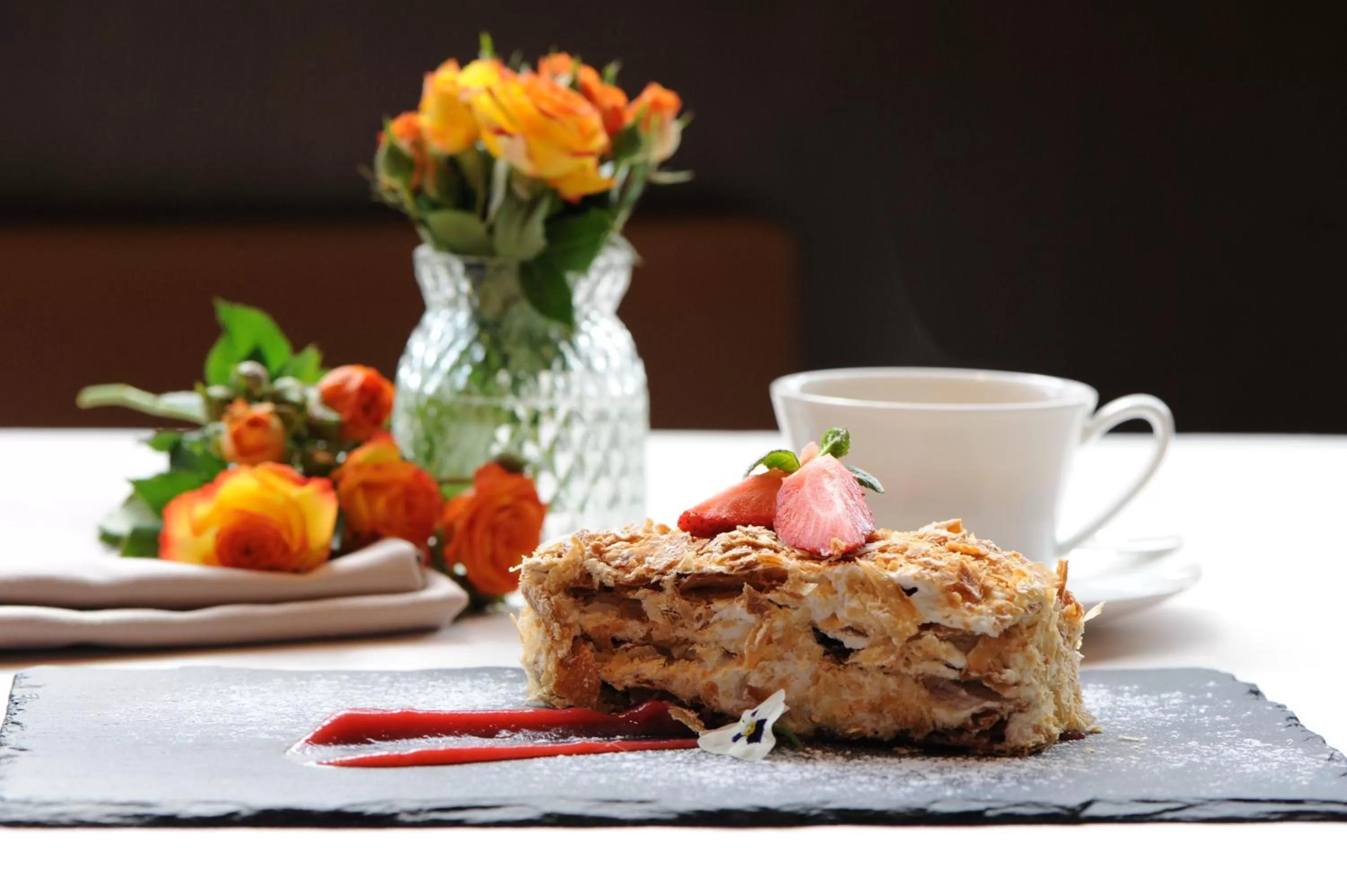 Food and drinks in BERD'S Hotel