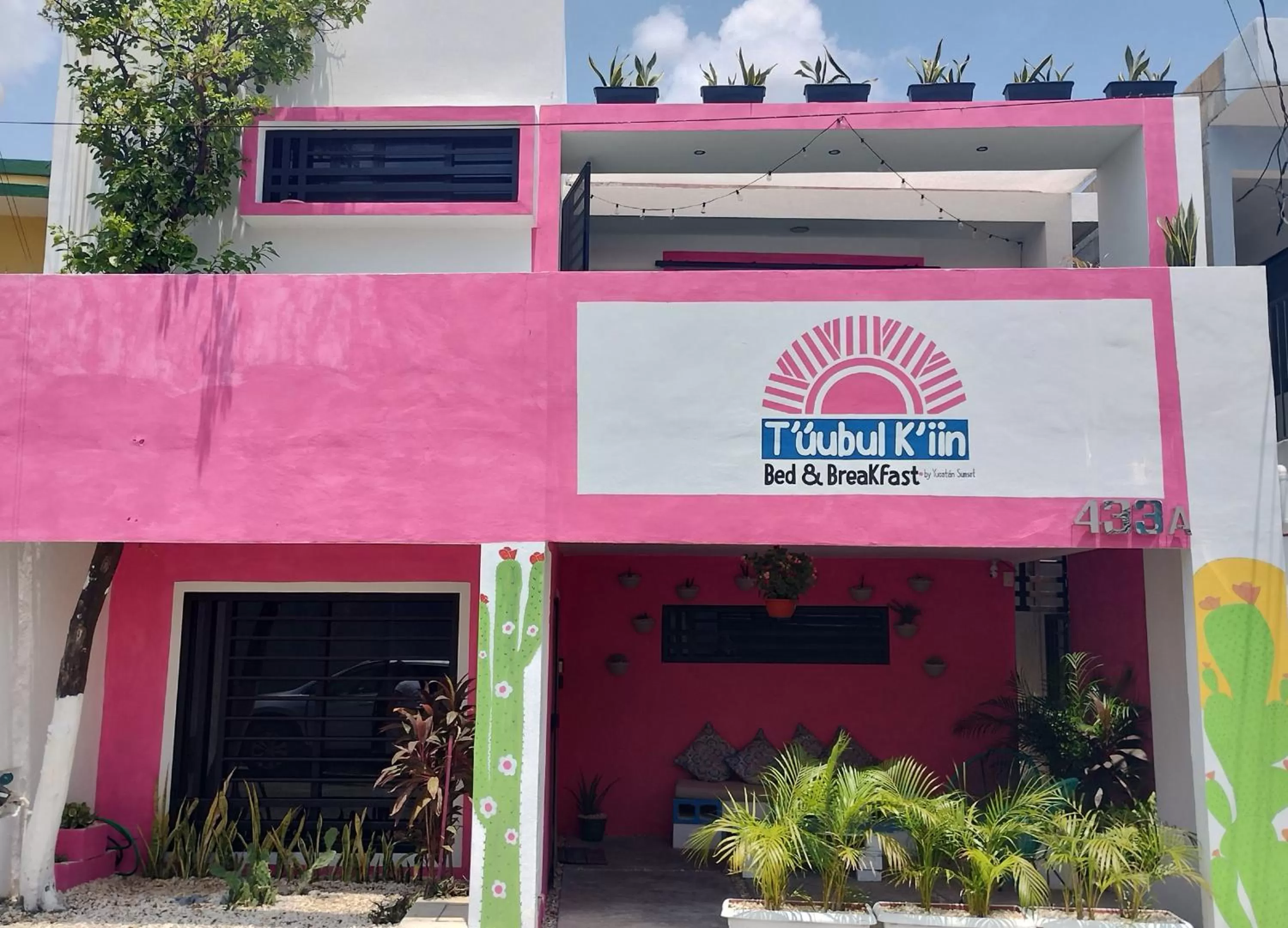 Property Building in T´úubul K´iin Bed & Breakfast