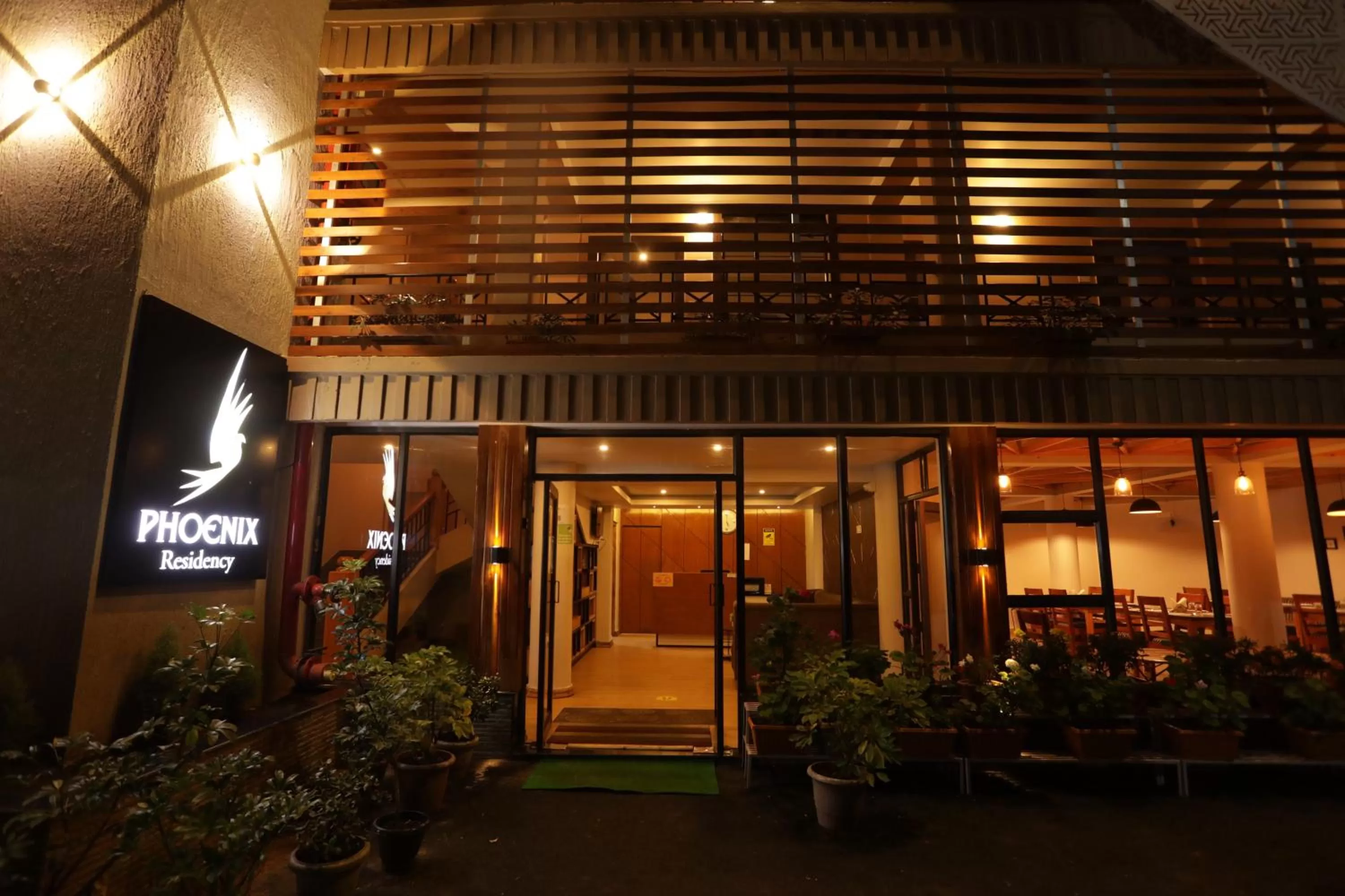 Facade/entrance in The Phoenix Residency