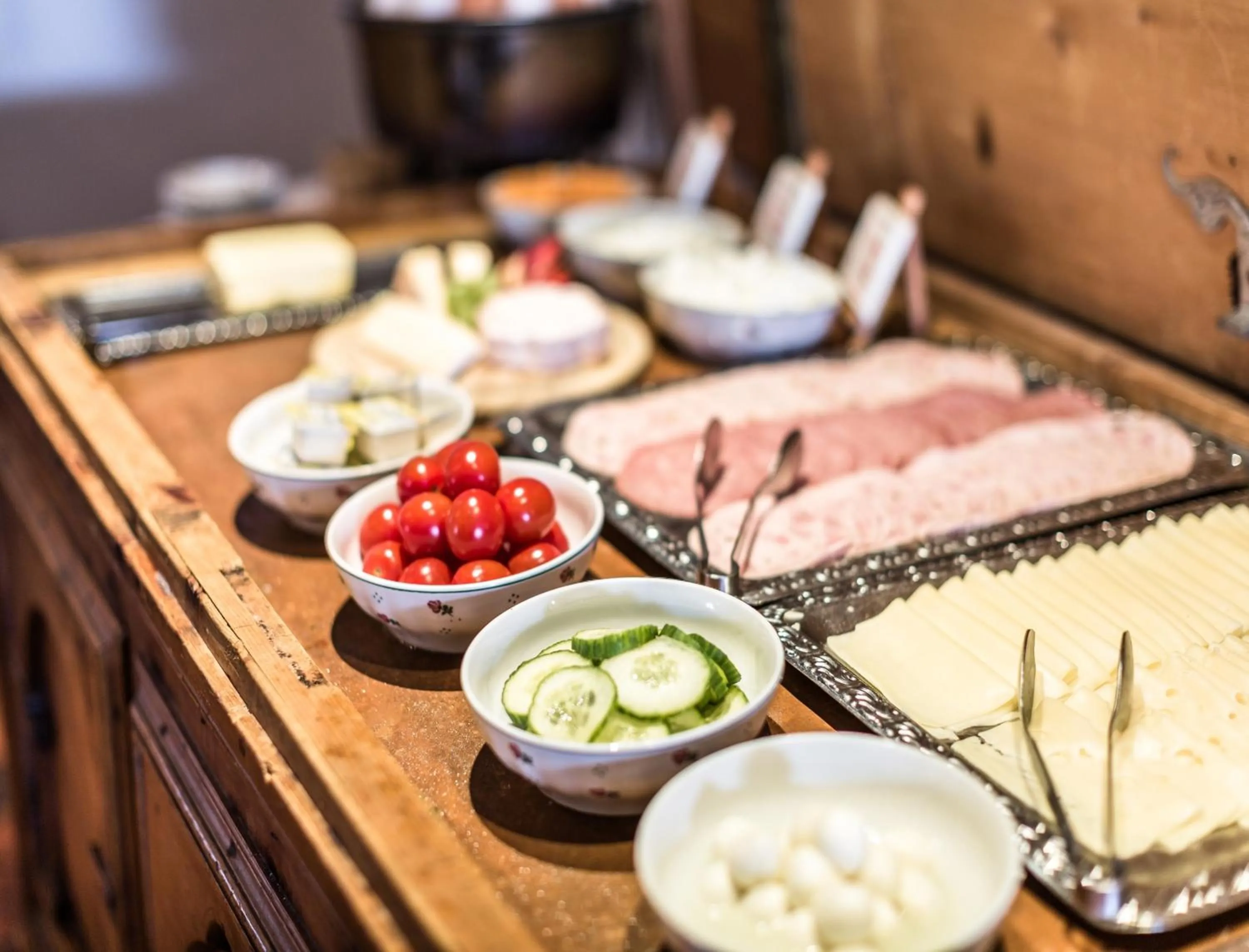 Buffet breakfast in Salzburg Hotel Holznerwirt