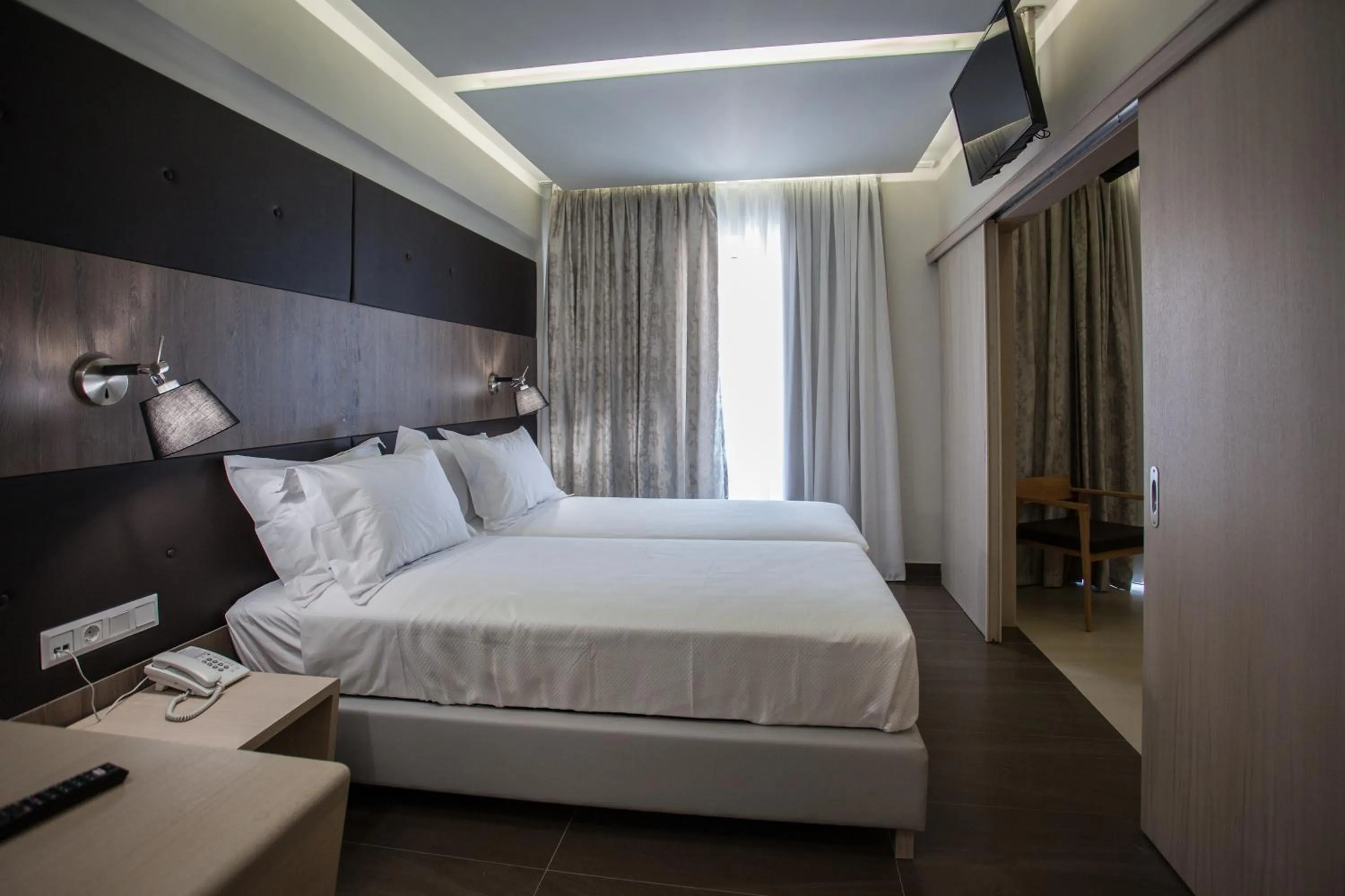 Bedroom, Bed in Melrose Rethymno by Mage Hotels