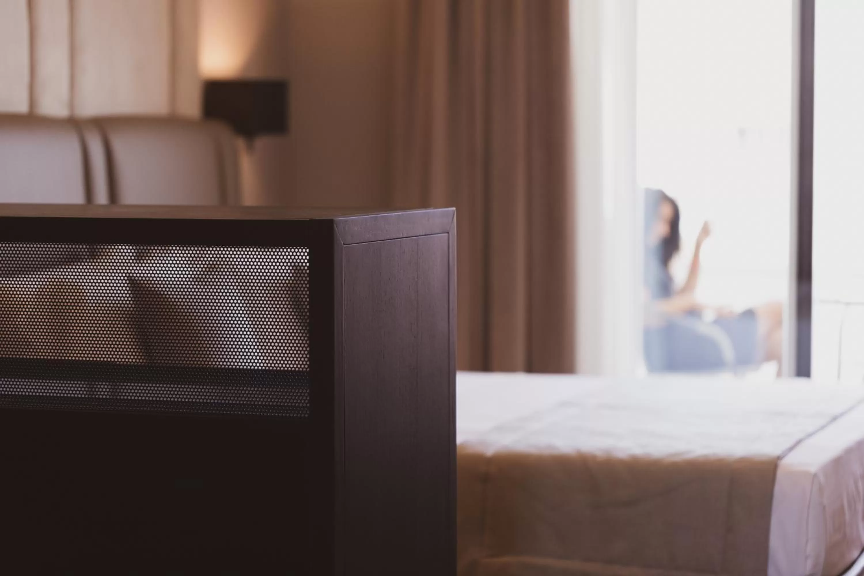 Balcony/Terrace, Bed in Callistos Hotel & Spa