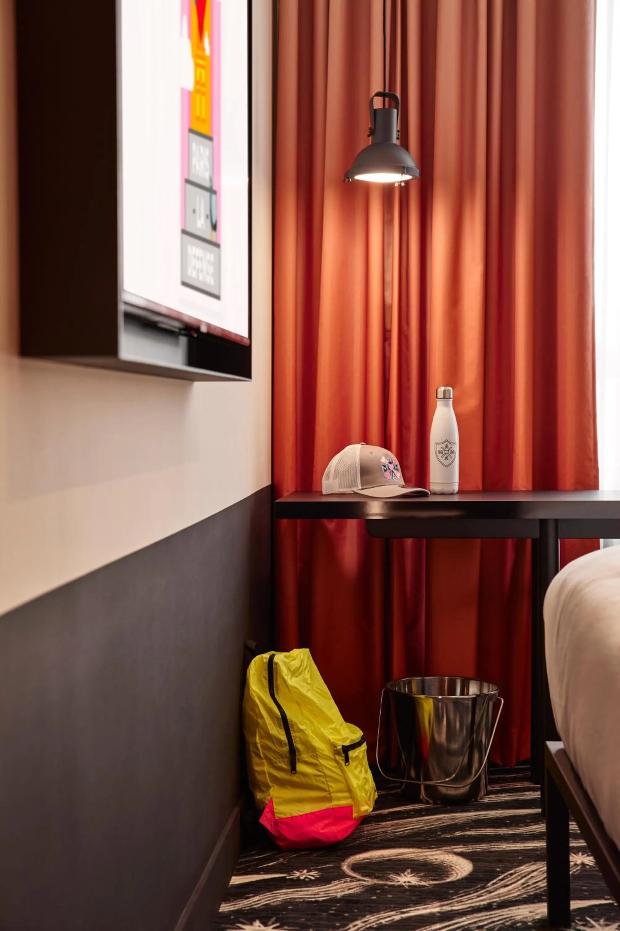 Decorative detail in Mama Shelter Paris La Défense