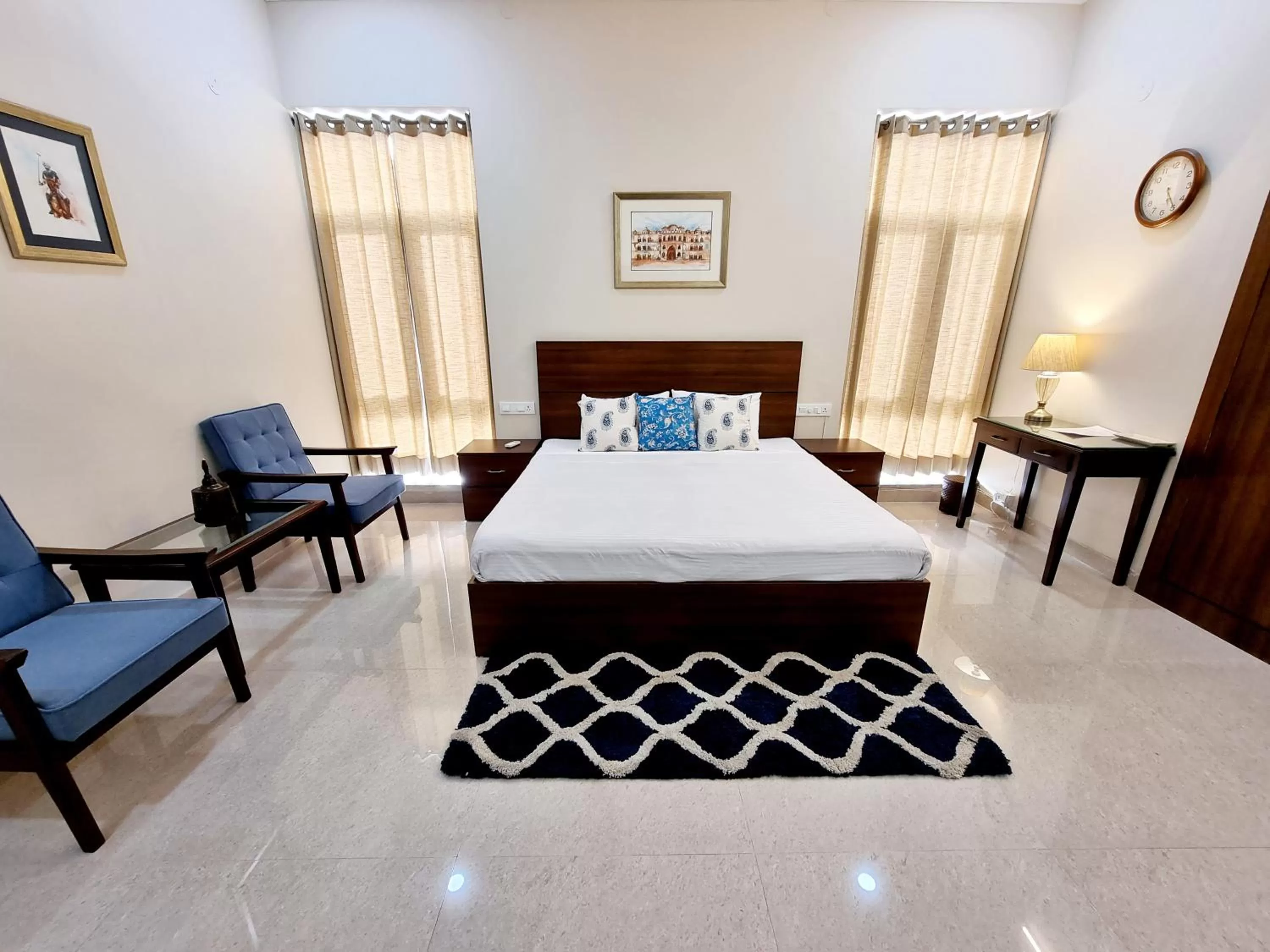 Bed in The Heritage Villa