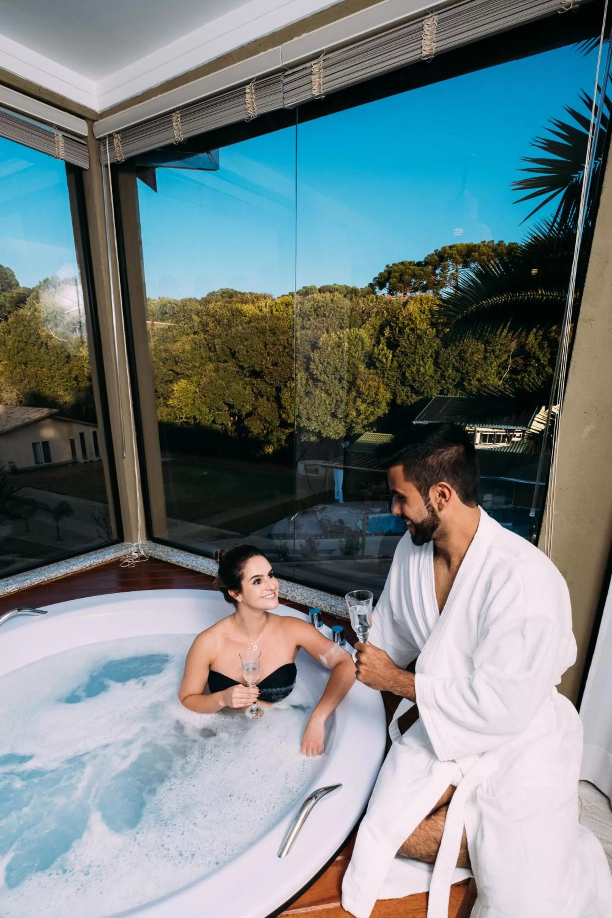 Natural landscape in Pousada Trem Chic