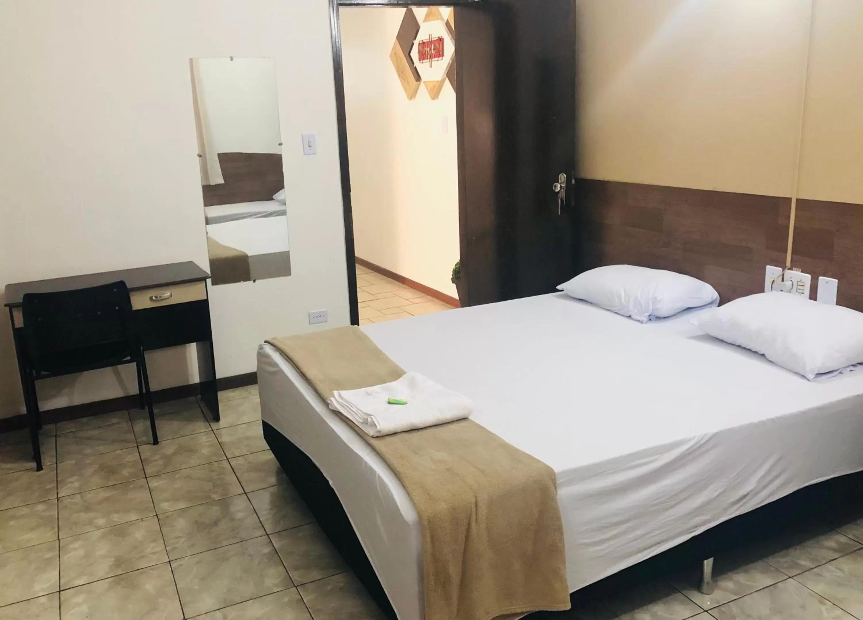 Bed in Bento palace hotel