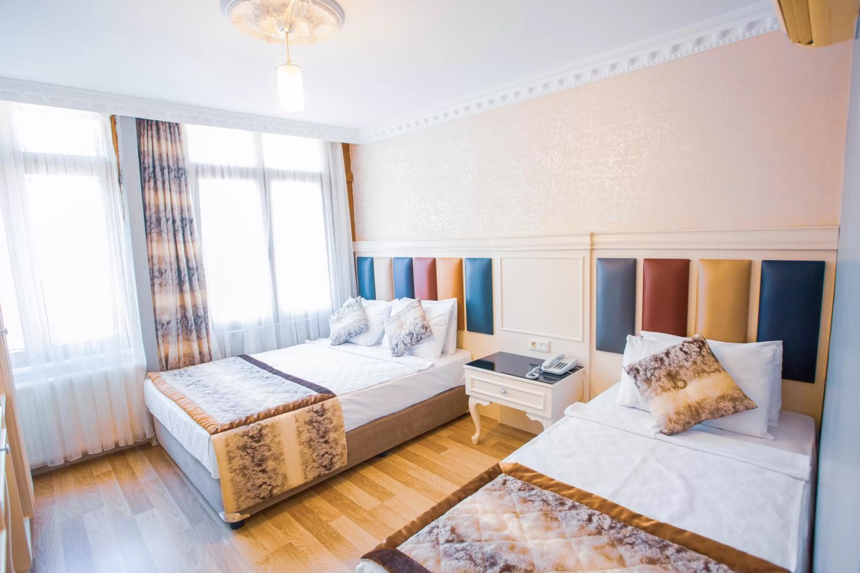 Bed in Best Nobel Hotel