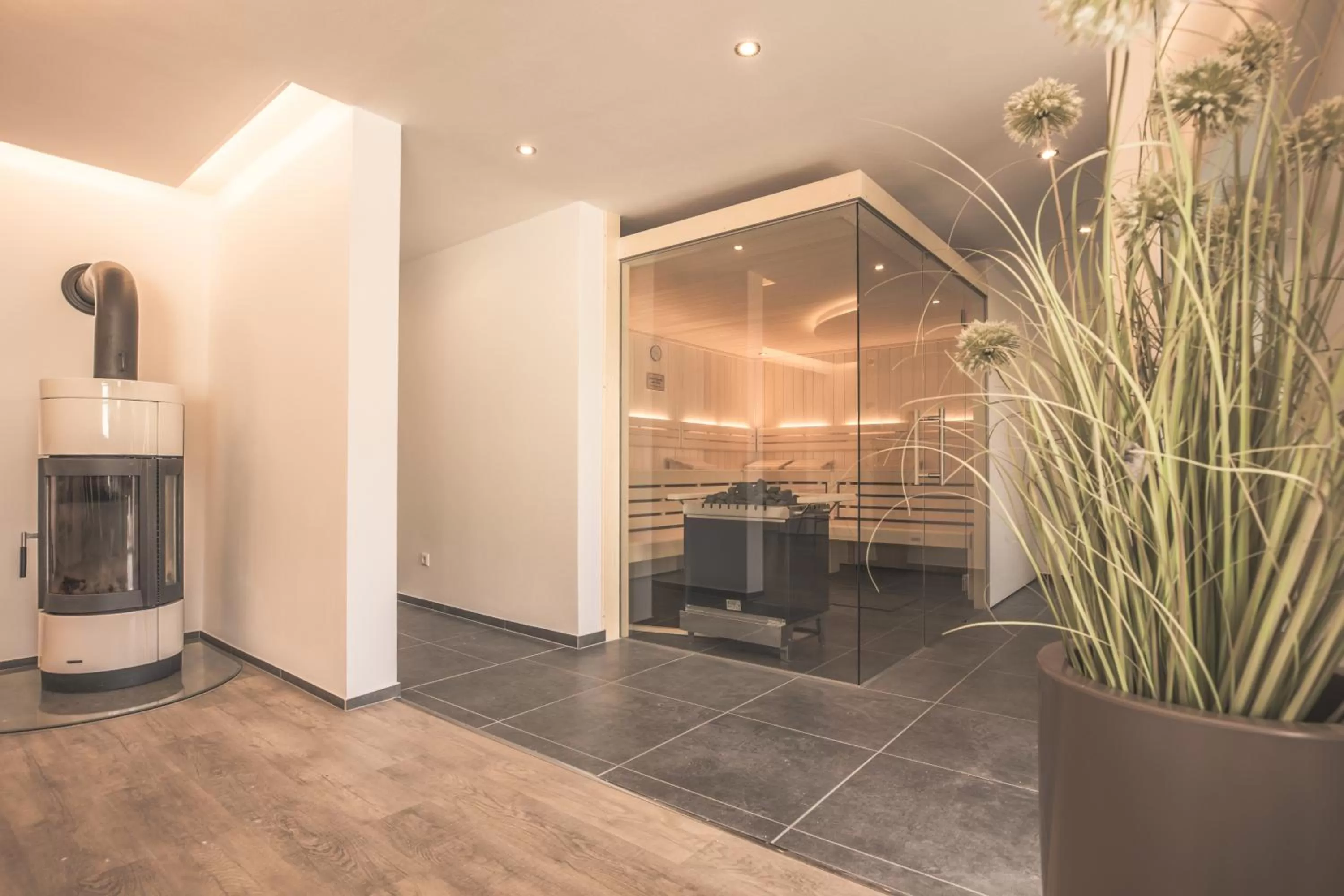 Sauna in Wohlfühlhotel Landmann