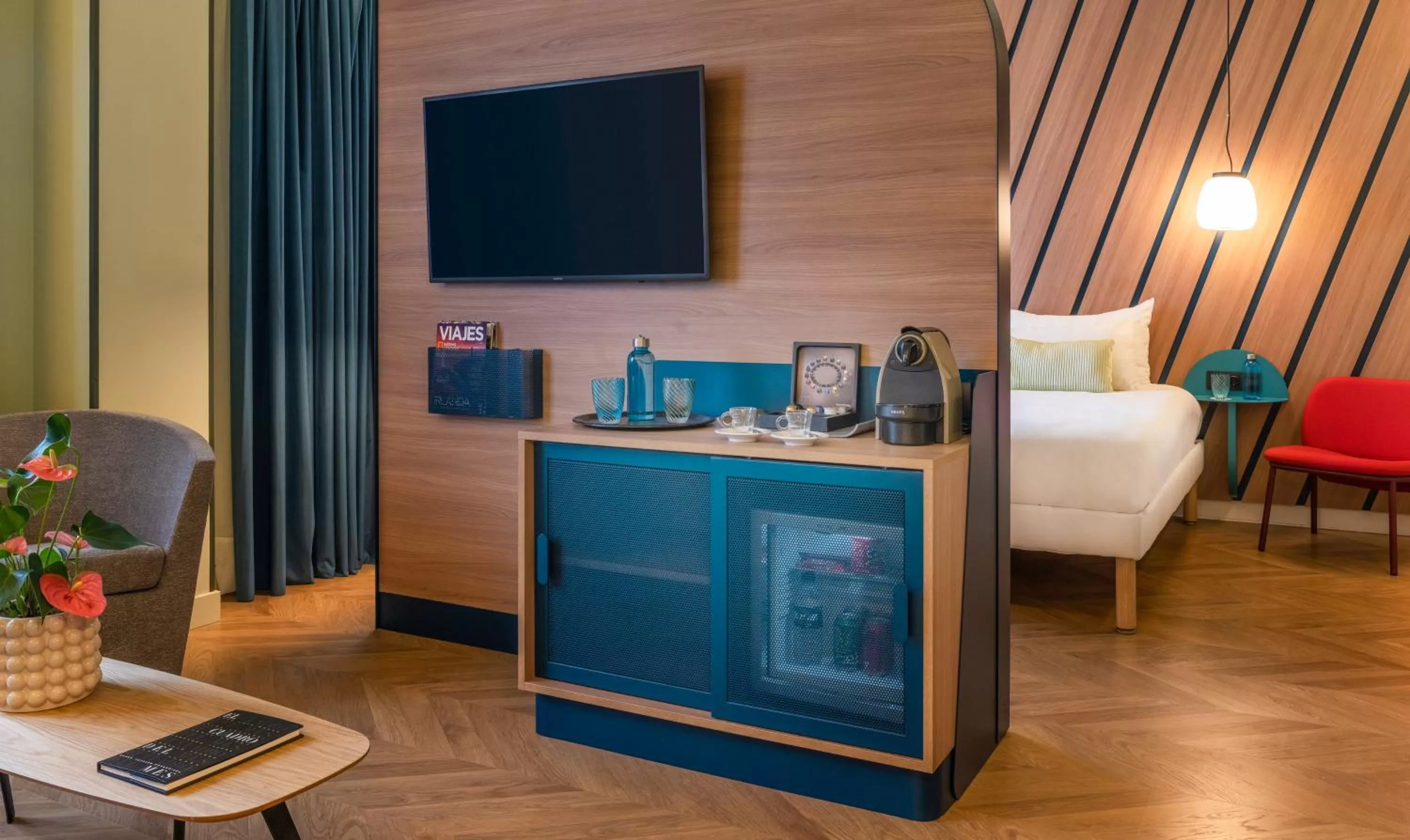 Coffee/tea facilities in Ibis Styles Madrid City Las Ventas