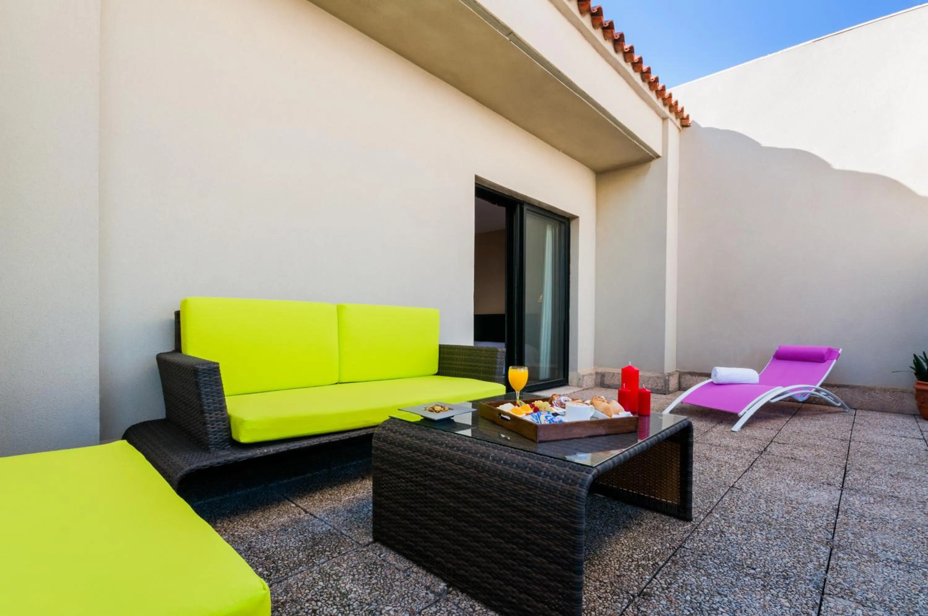 Balcony/Terrace in Hotel Villacarlos