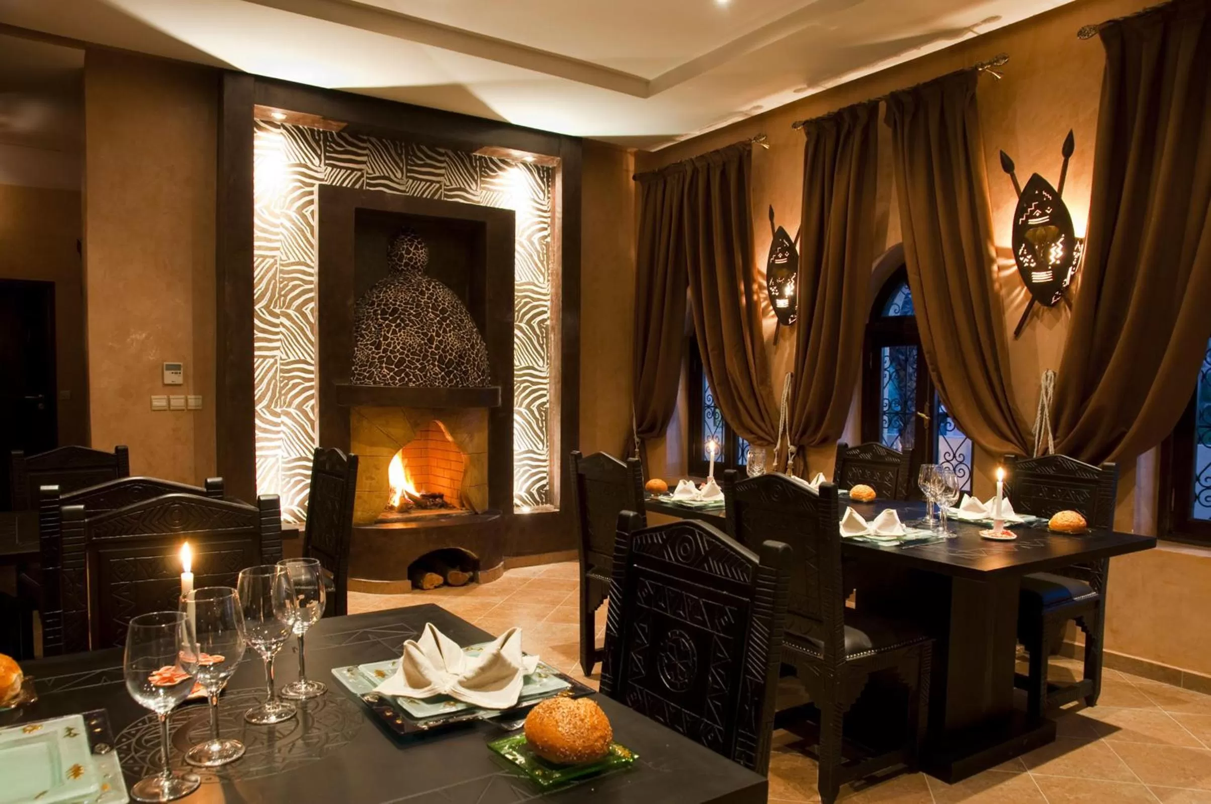 Dining area in Le Temple Des Arts