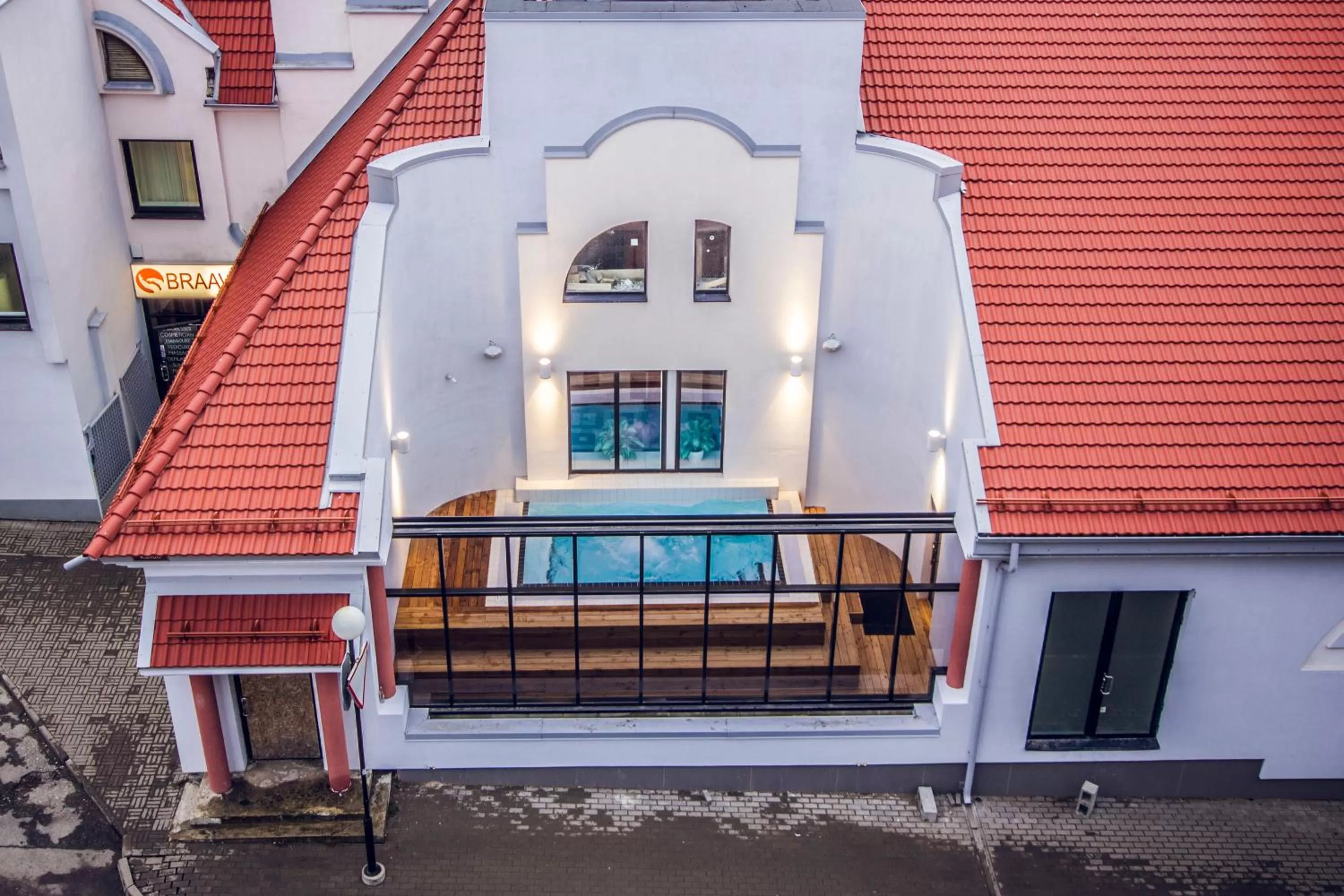 Bird's eye view in Braavo Spa Hotel