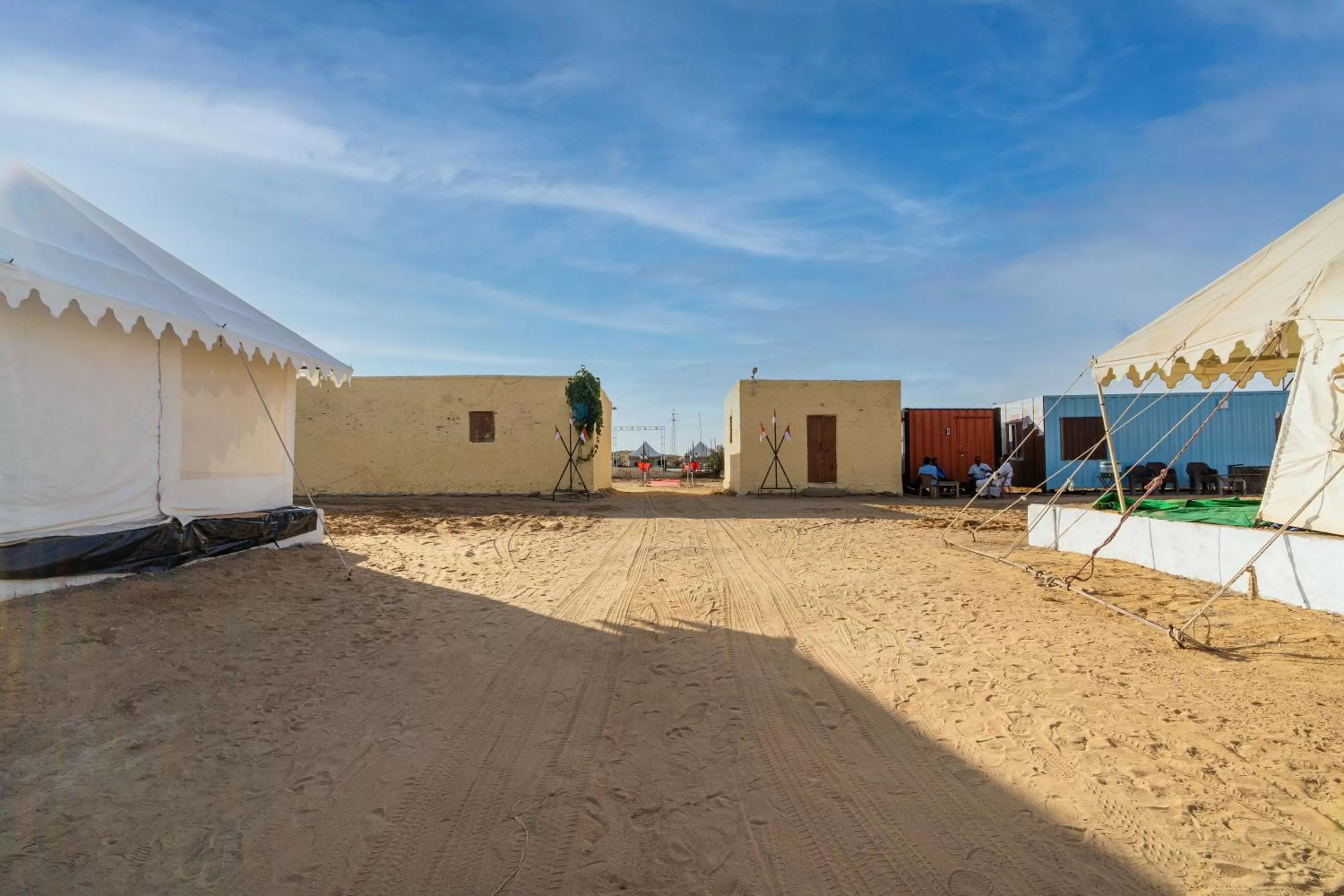 Facade/entrance in Bhati Desert Camp Sam