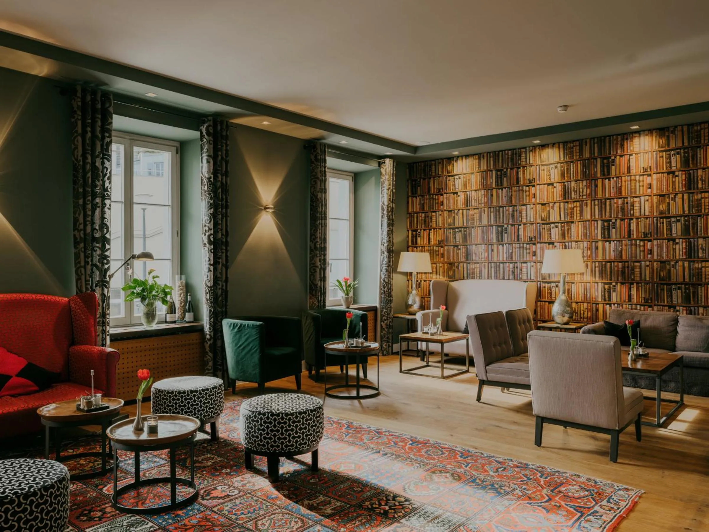 Lobby or reception in Bad Hotel Überlingen