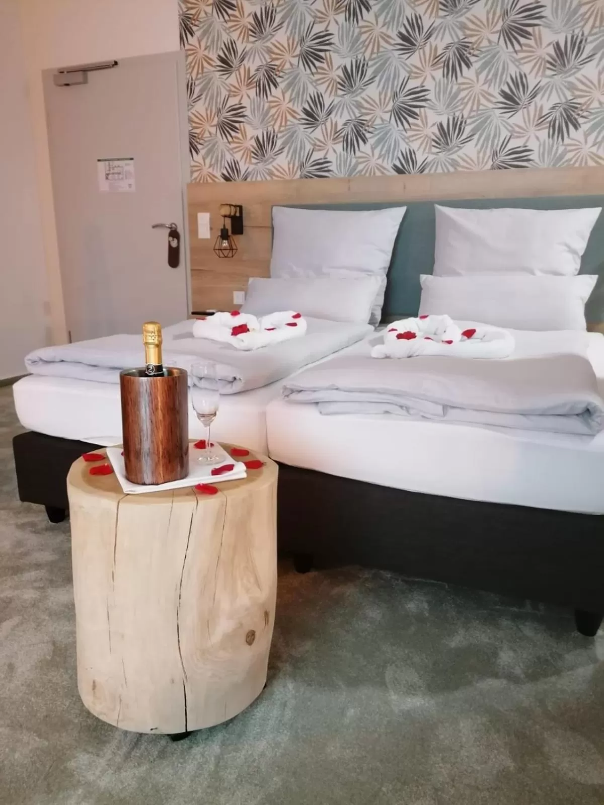 Bed in Hotel Le Filou