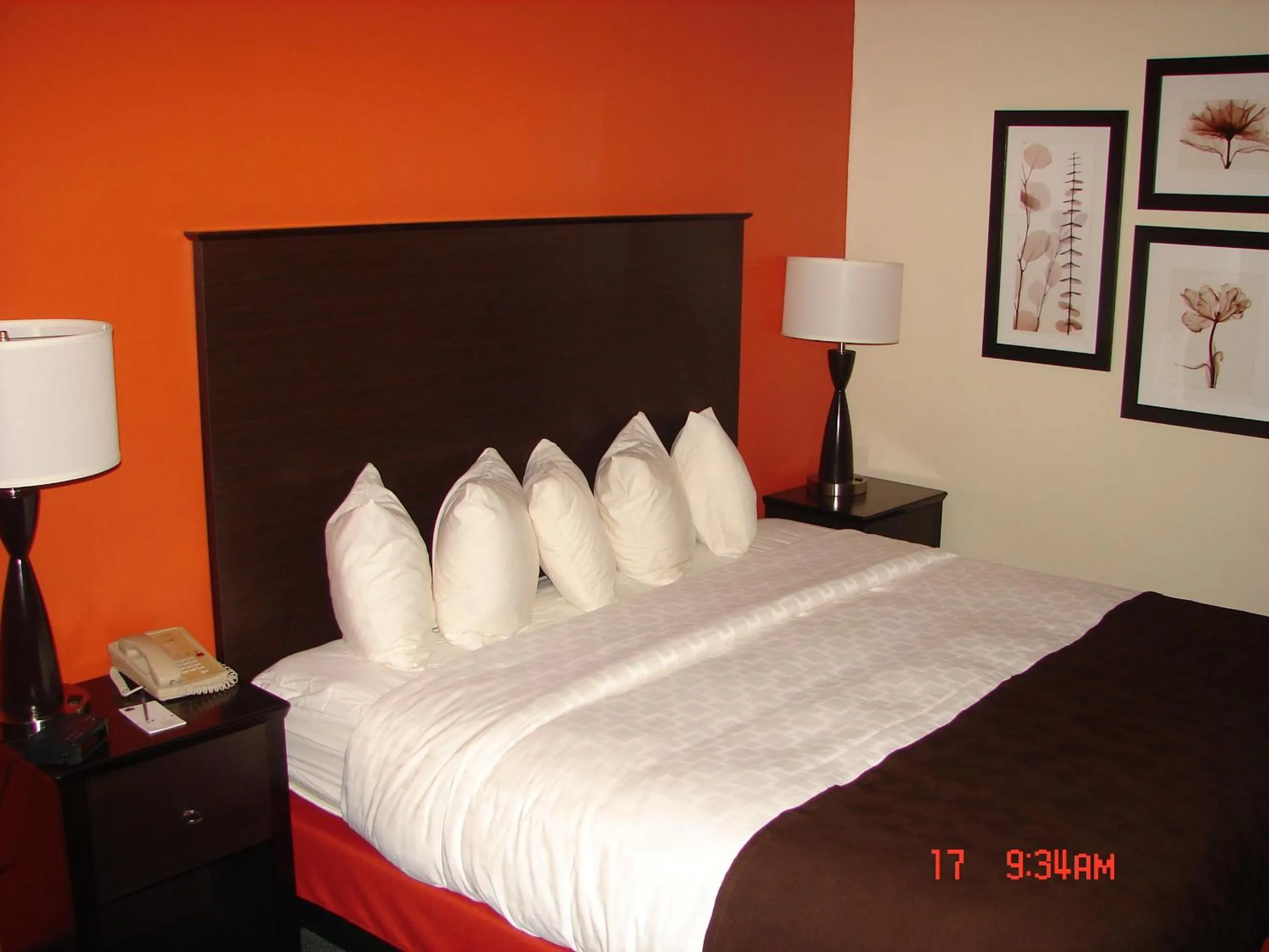Bed in AmericInn by Wyndham Salina