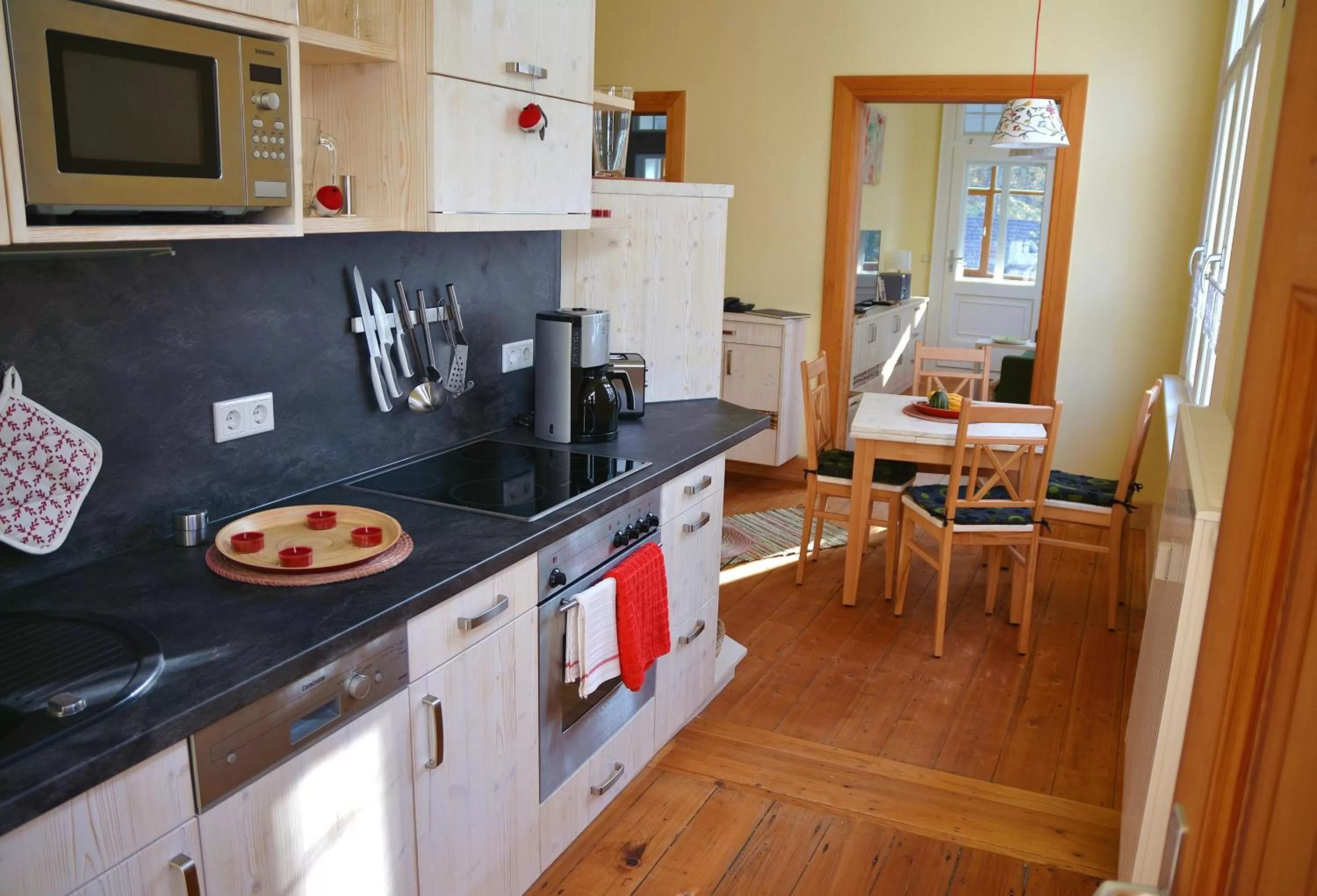 Kitchen or kitchenette in Landgasthof Alter Bahnhof