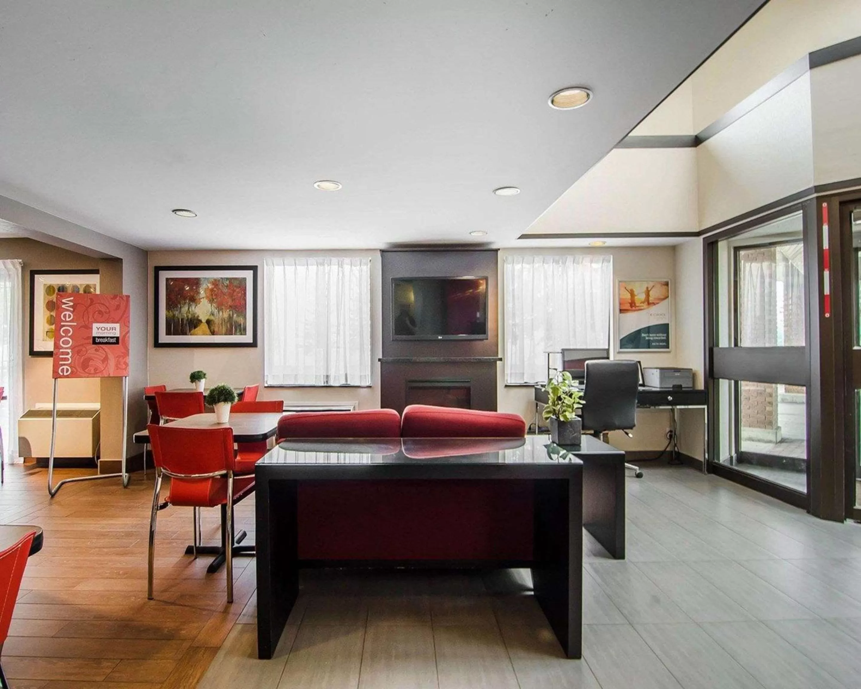 Lobby or reception in Comfort Inn