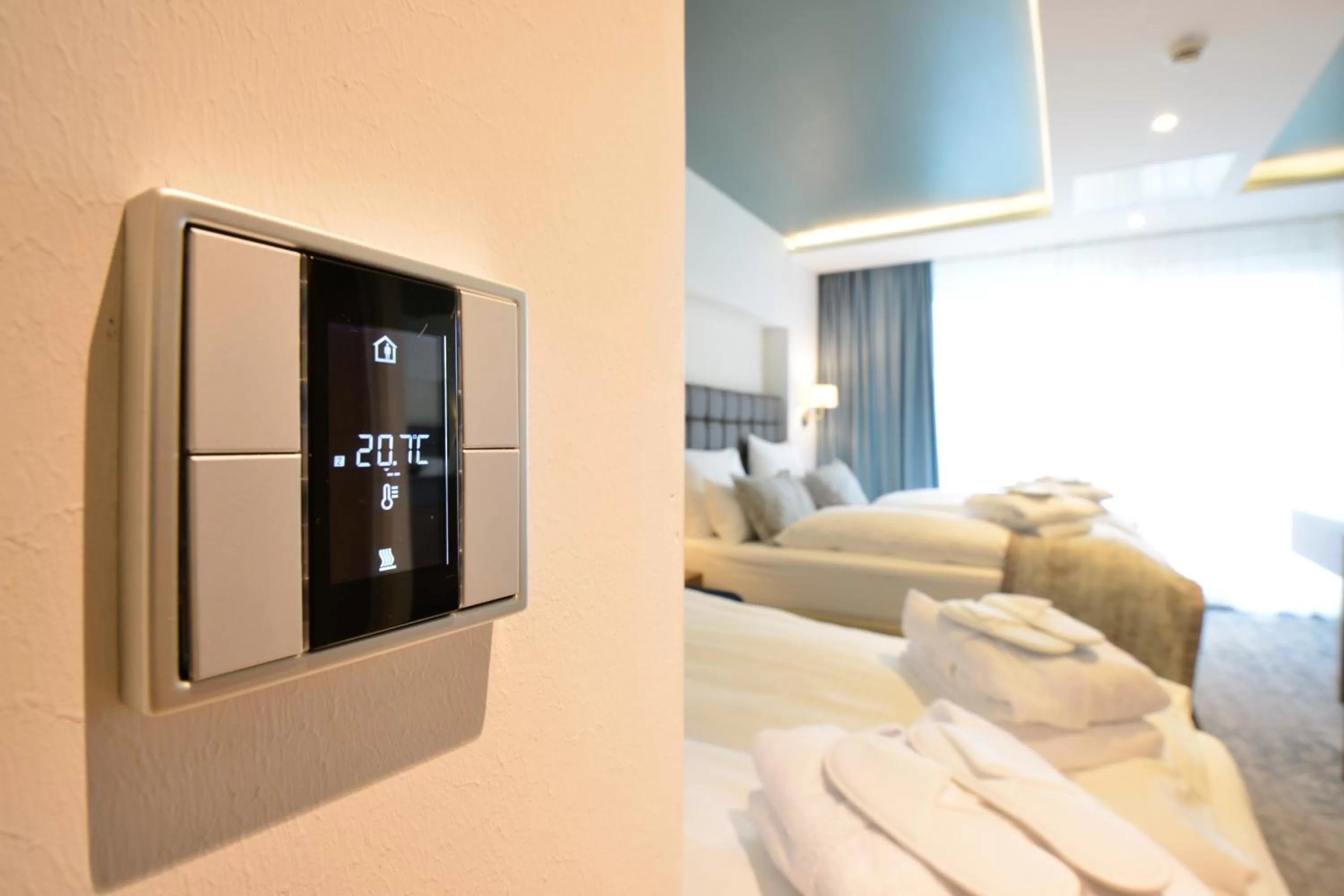 Decorative detail, Bed in Parkhotel Residenz