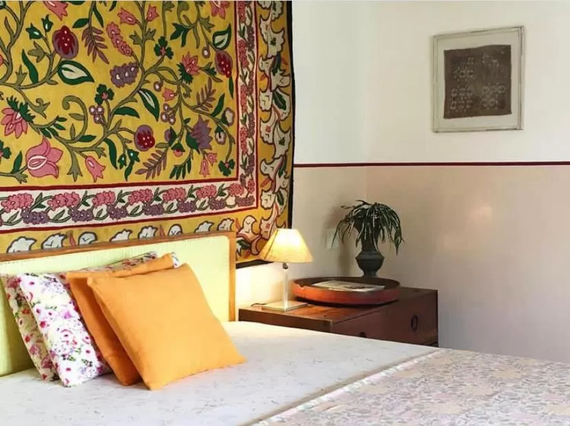 Bedroom, Bed in Villa Jacaranda