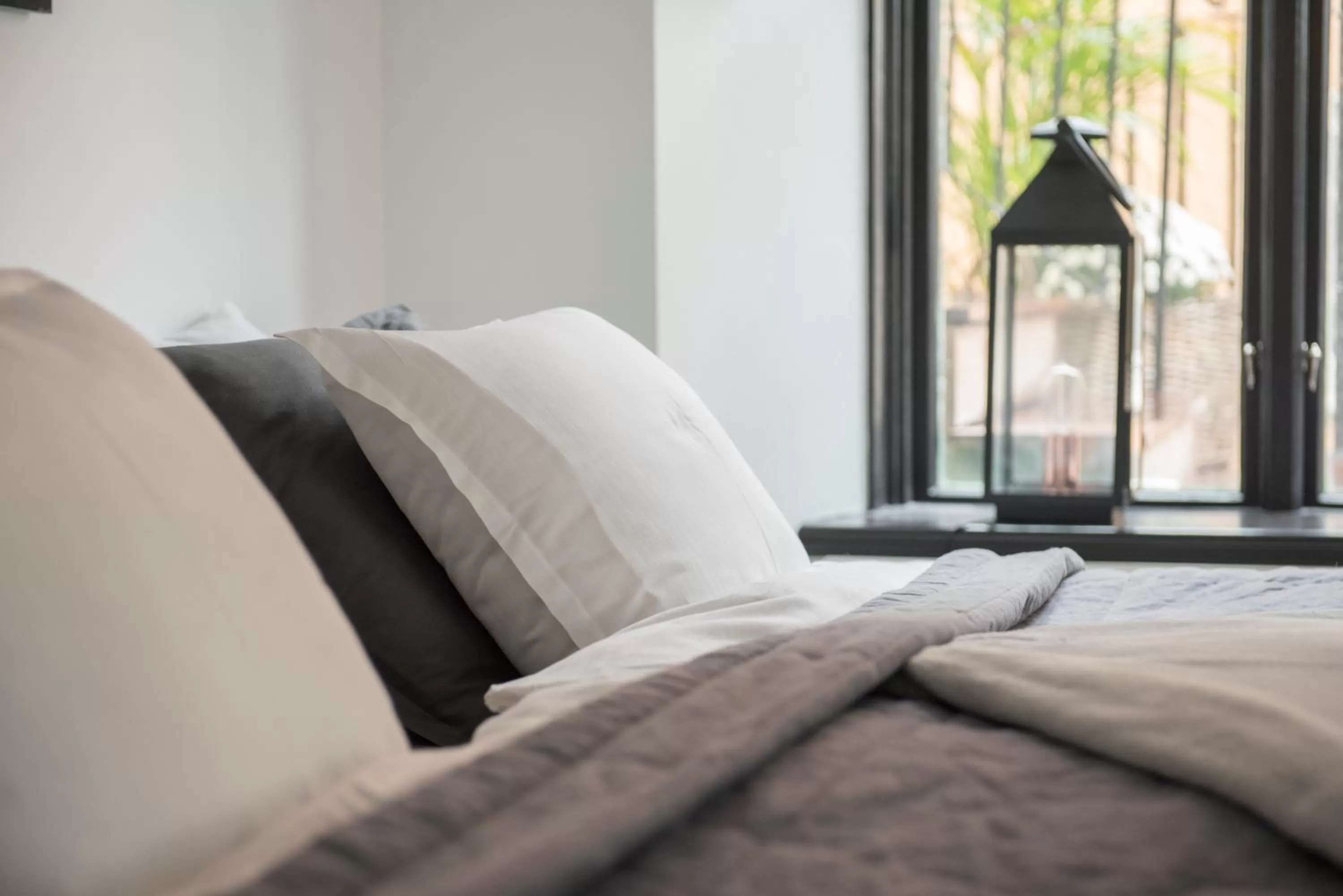 Decorative detail, Bed in Hotell Repet