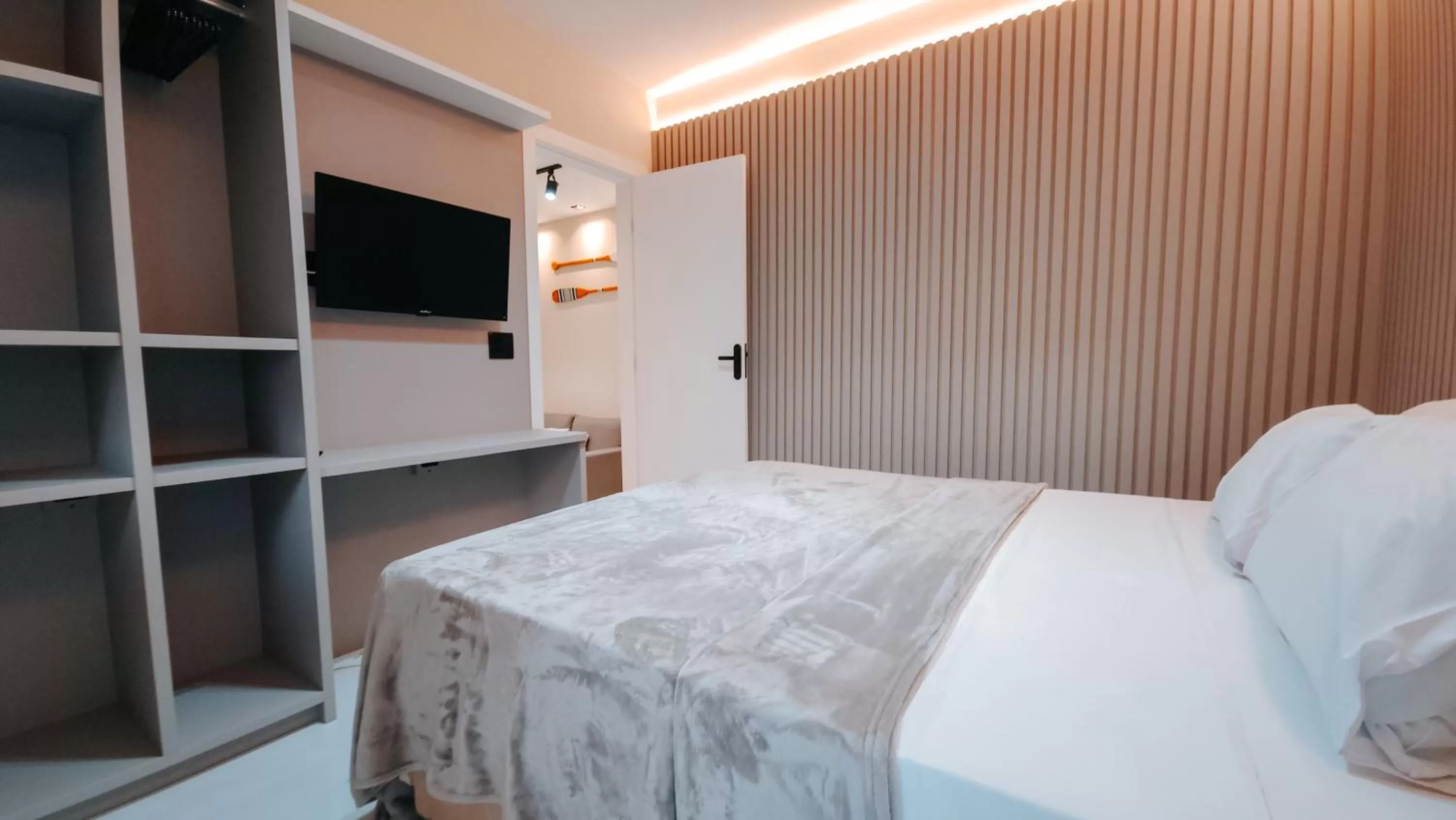 Photo of the whole room, Bed in Pousada Água Marinha