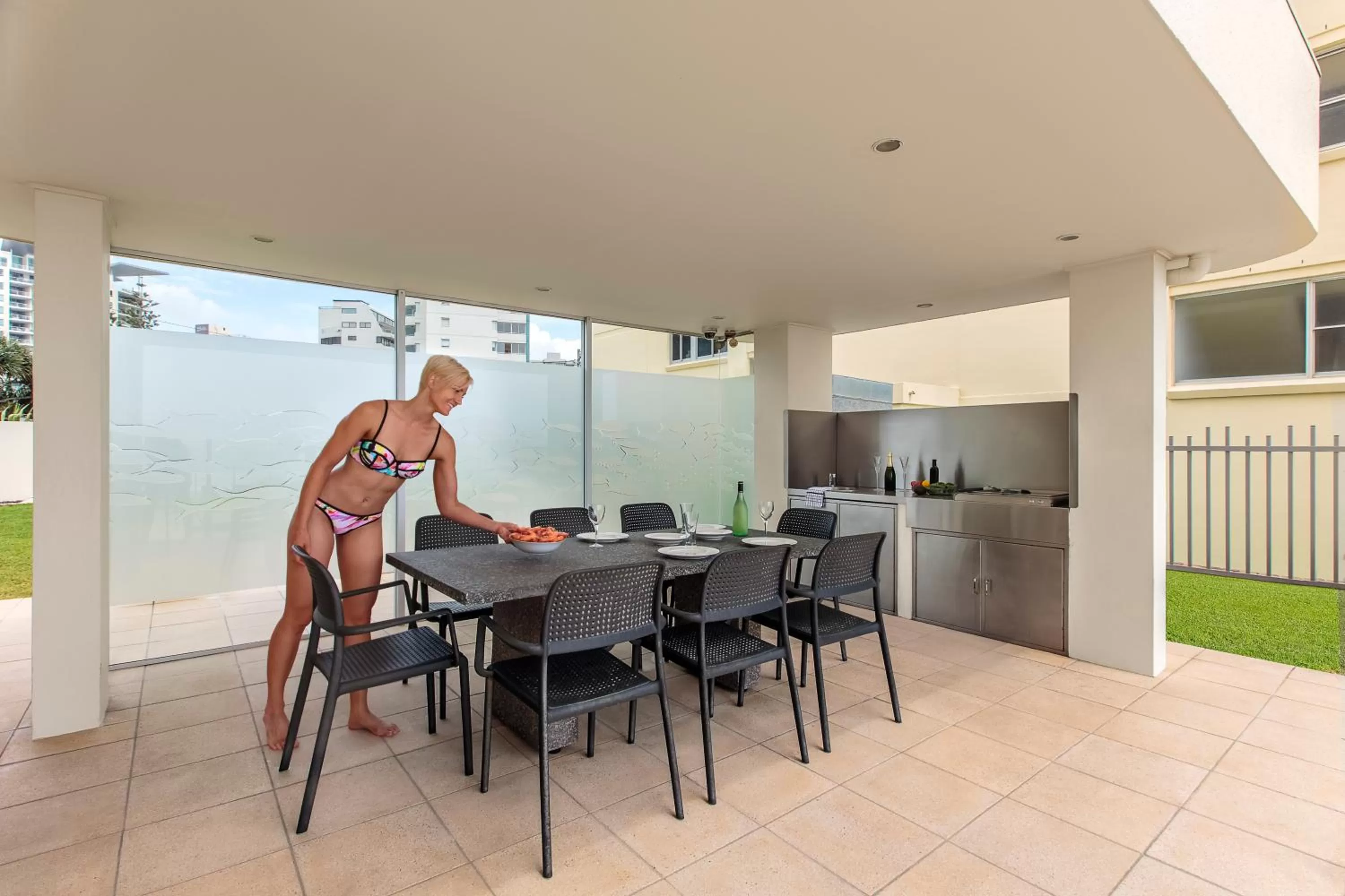 BBQ facilities in Dorchester On The Beach