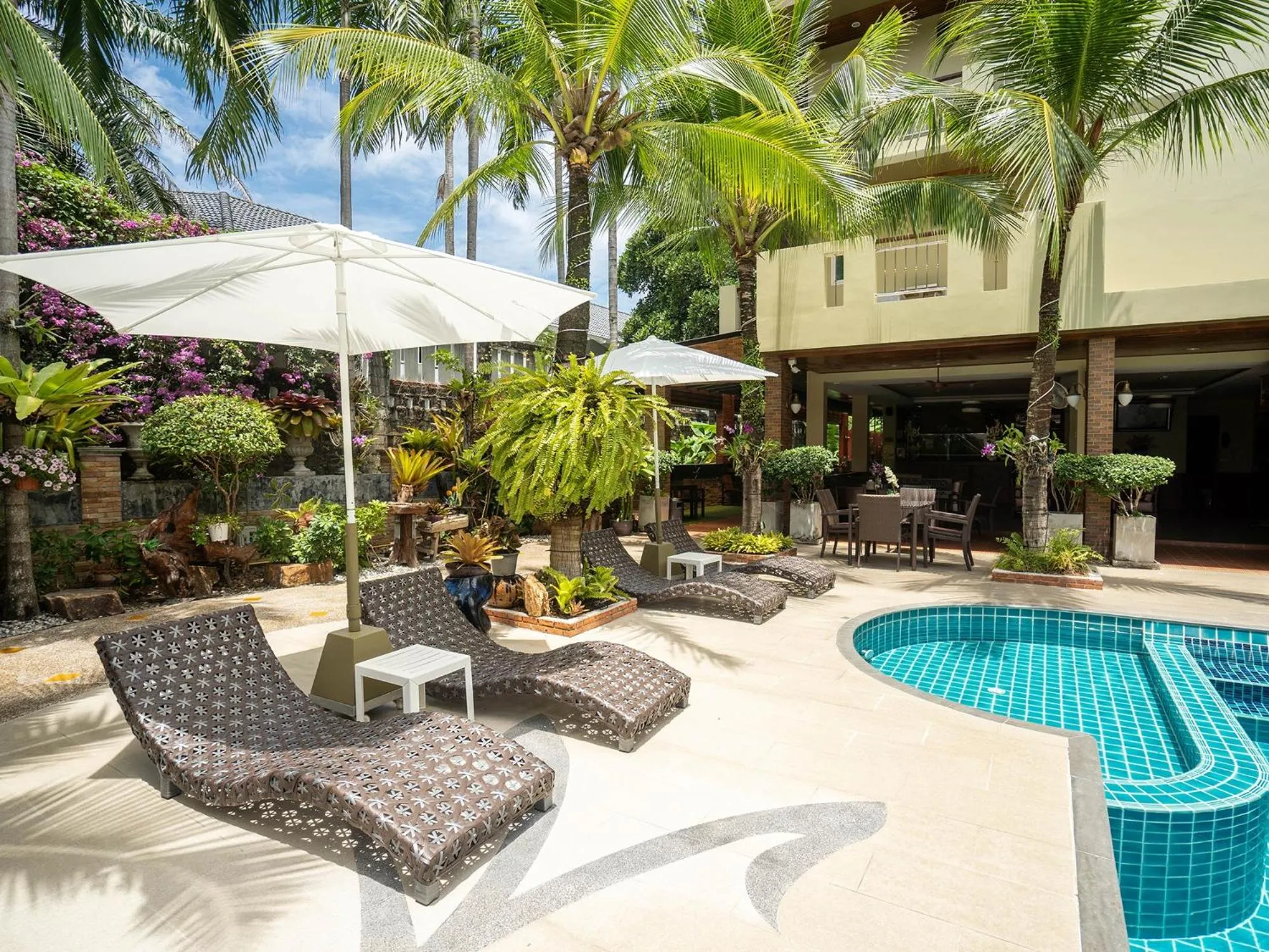 Swimming pool in Baan Sailom Hotel Phuket - Sha Extra Plus