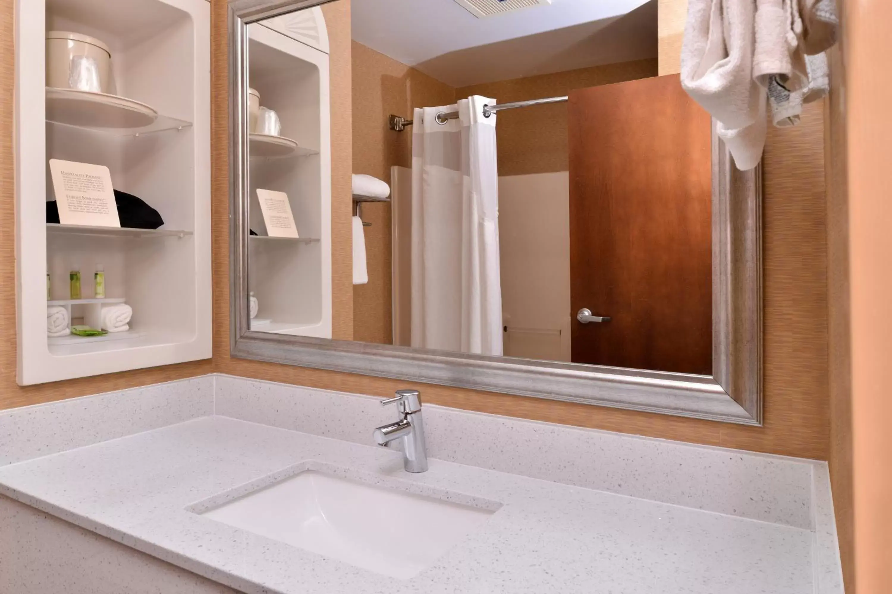 King Room - Disabilty Access With Roll In Shower - Non-Smoking in Holiday Inn Express Hotel & Suites Cincinnati-Blue Ash, an IHG Hotel King Room - Disabilty Access With Roll In Shower - Non-Smoking in Holiday Inn Express Hotel & Suites Cincinnati-Blue Ash, an IHG Hotel