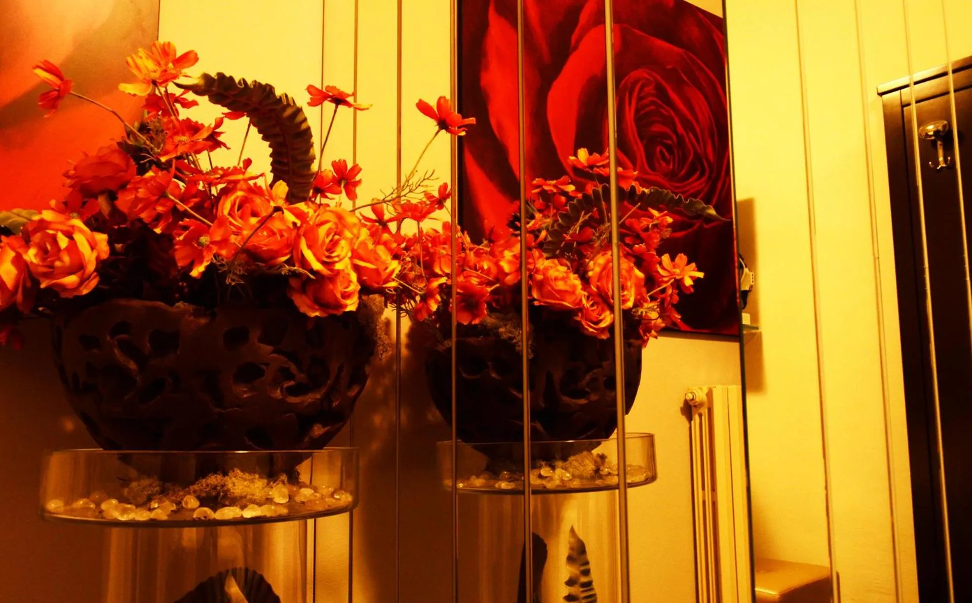 Decorative detail in Sangallo Hotel