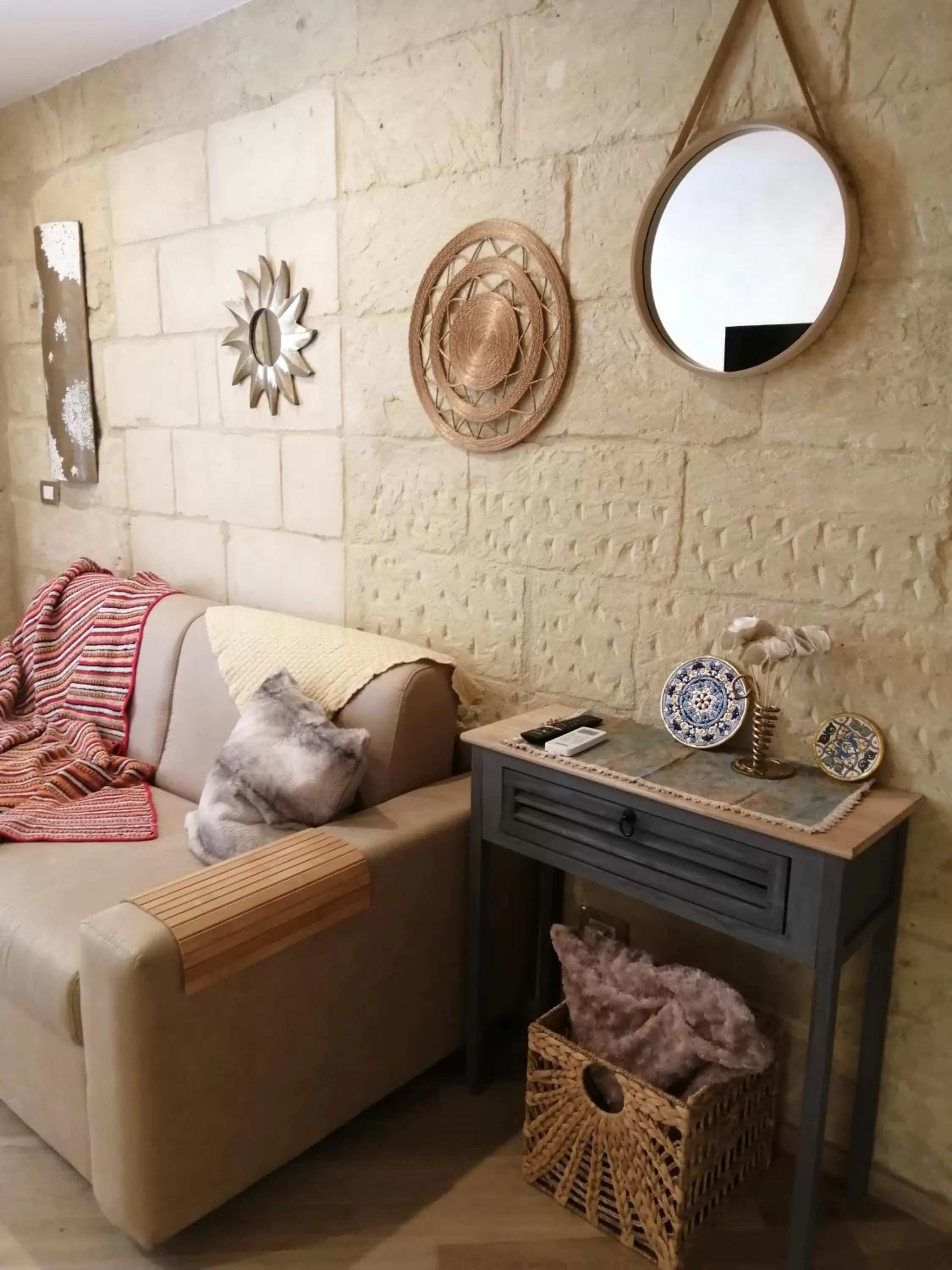 Seating area, Bathroom in Palazzo Emy