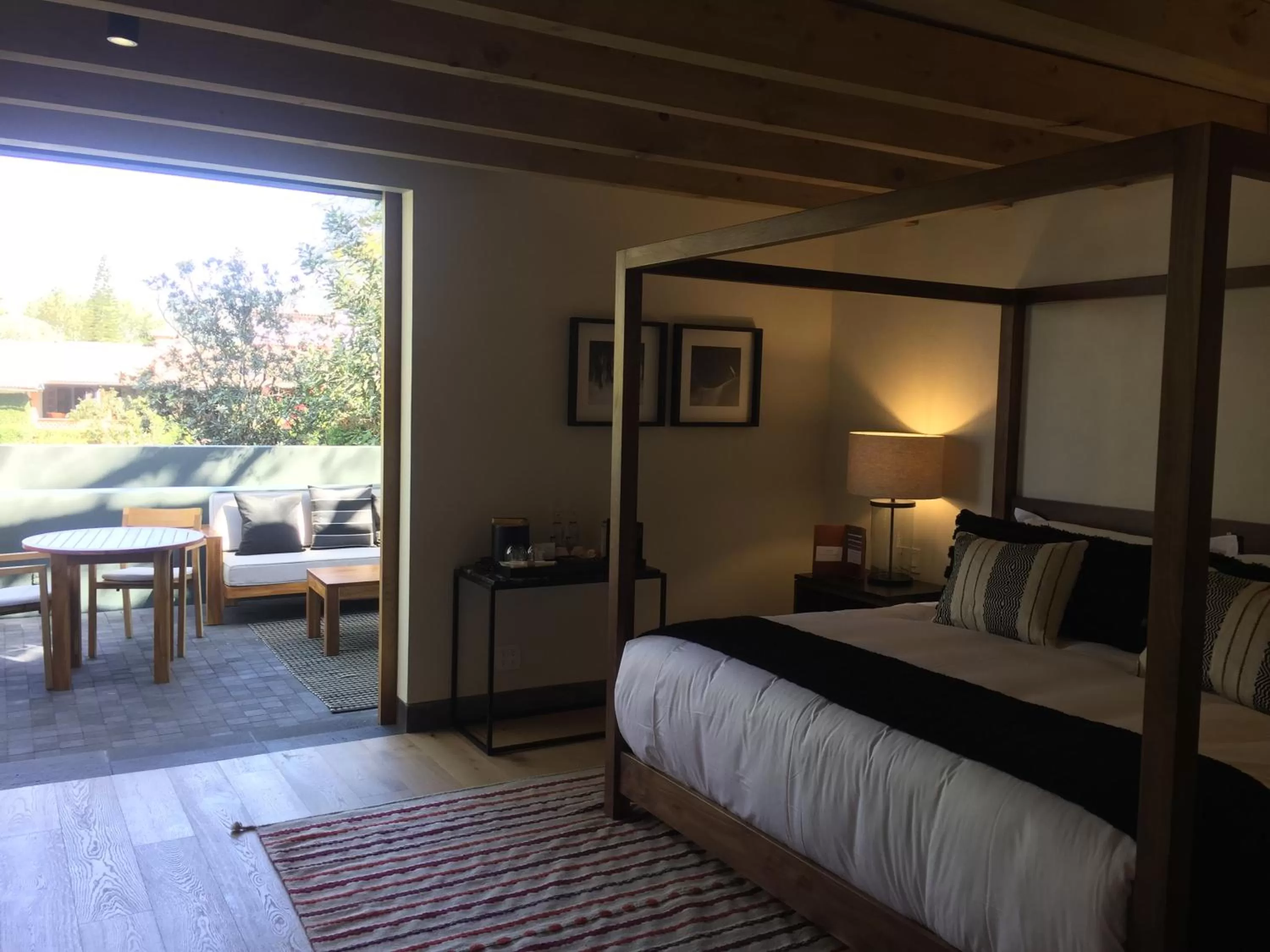 Balcony/Terrace, Bed in La Casa Rodavento