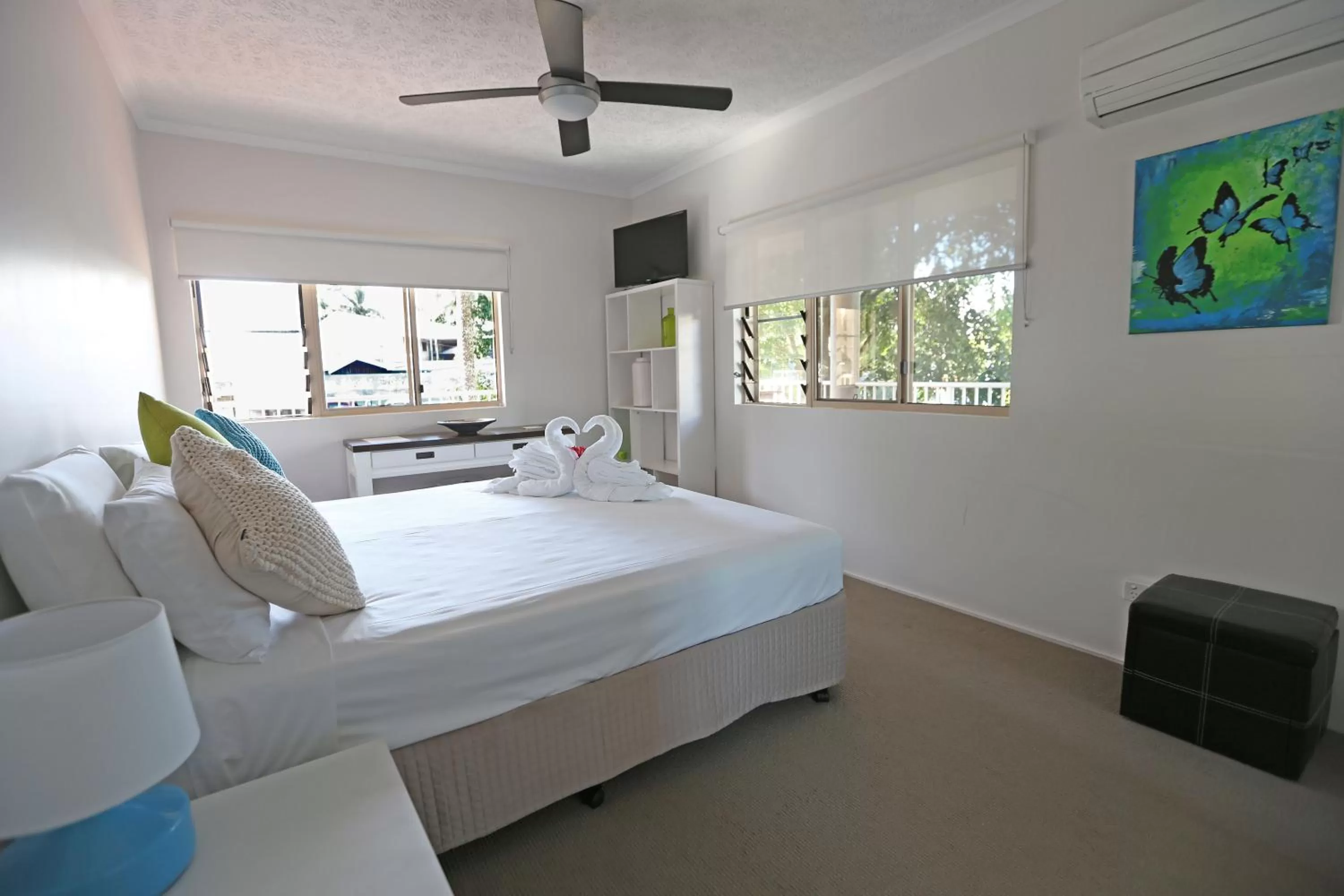 Bed in Cairns Beach Resort