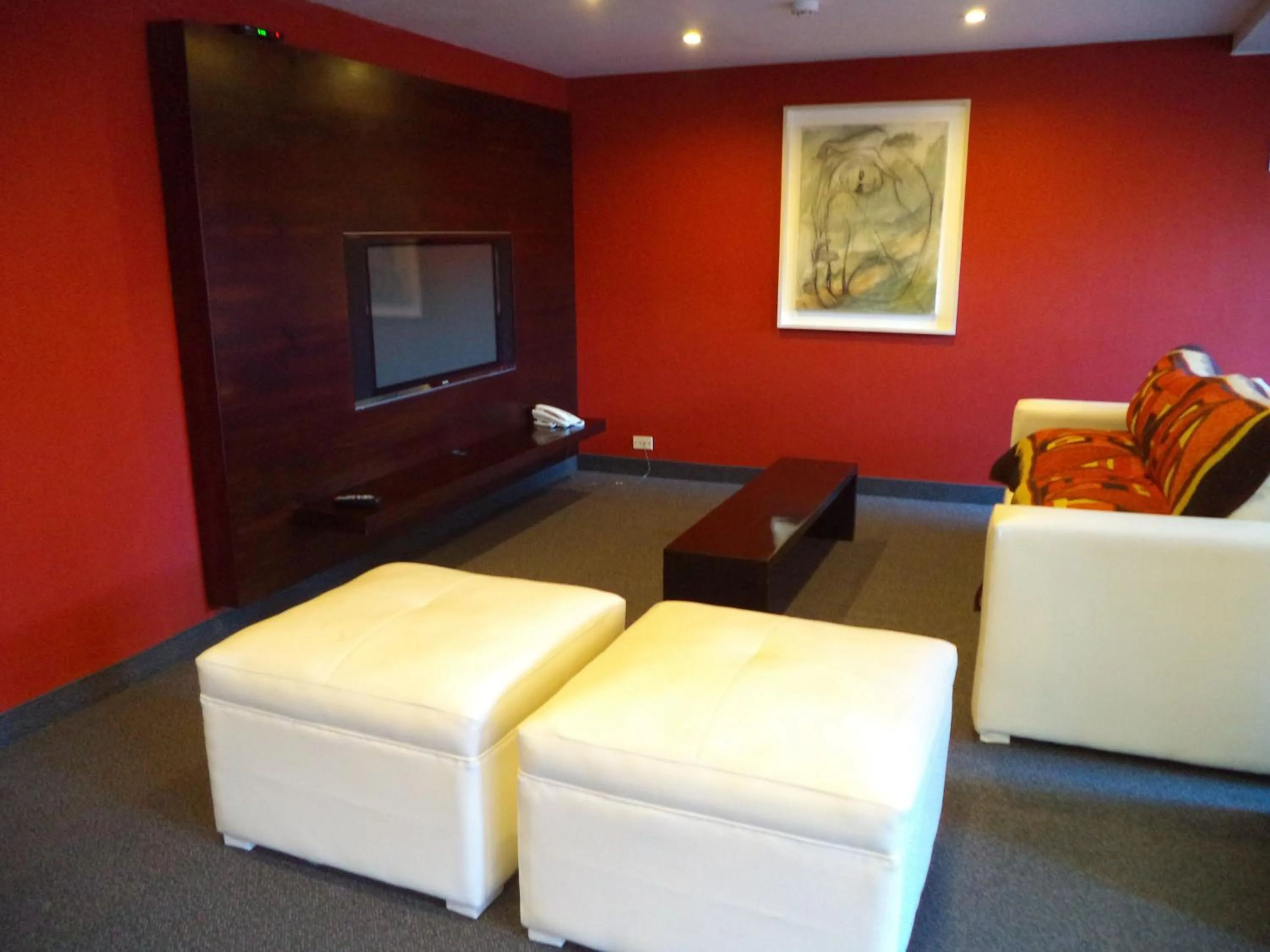 Communal lounge/ TV room in MIL810 Ushuaia Hotel