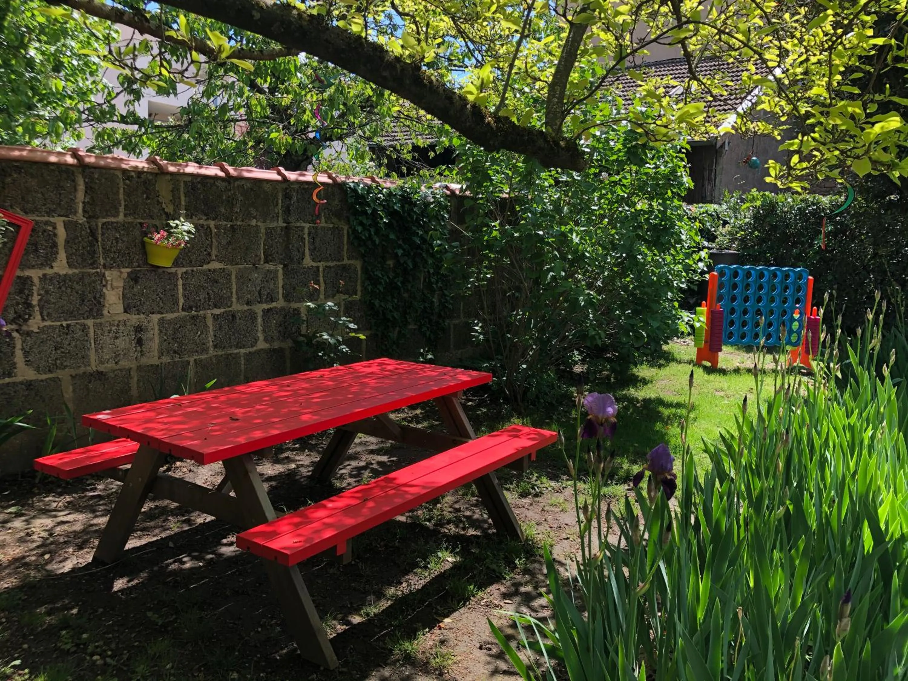 Garden in Hôtel Concorde