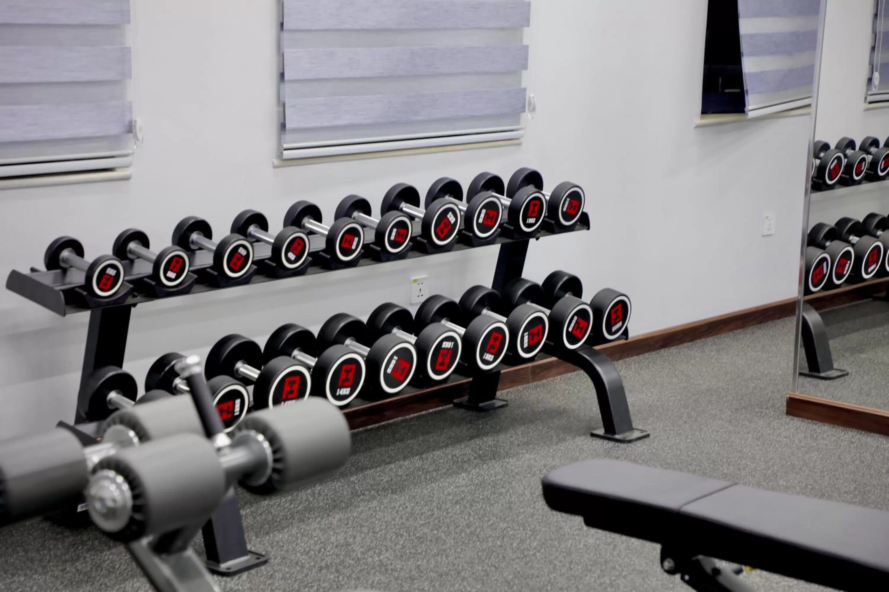 Fitness centre/facilities in Garnet Hotel Tashkent