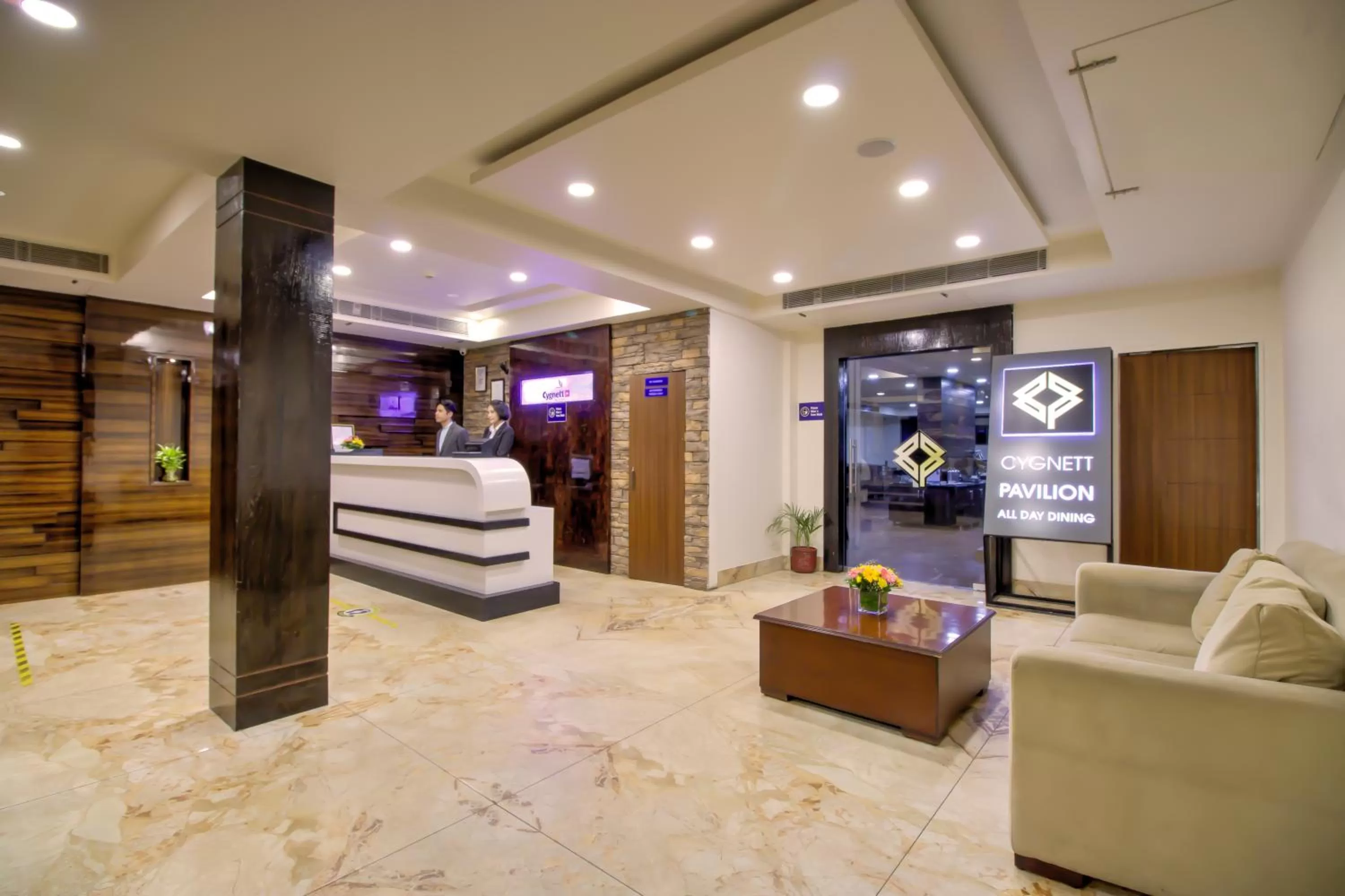 Lobby or reception, Bed in Cygnett Inn Trendz