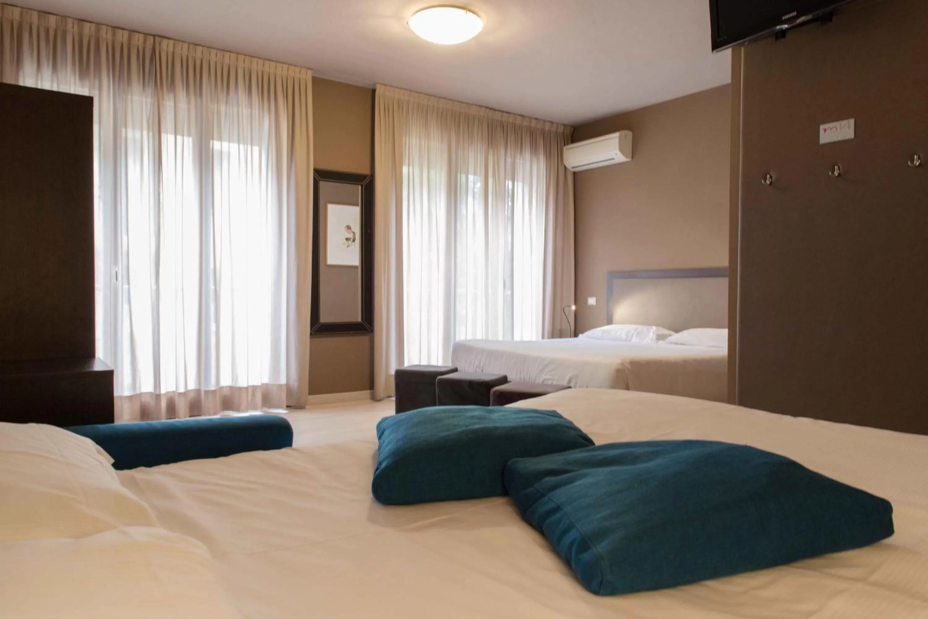 Bed in M14 Hotel & Spa