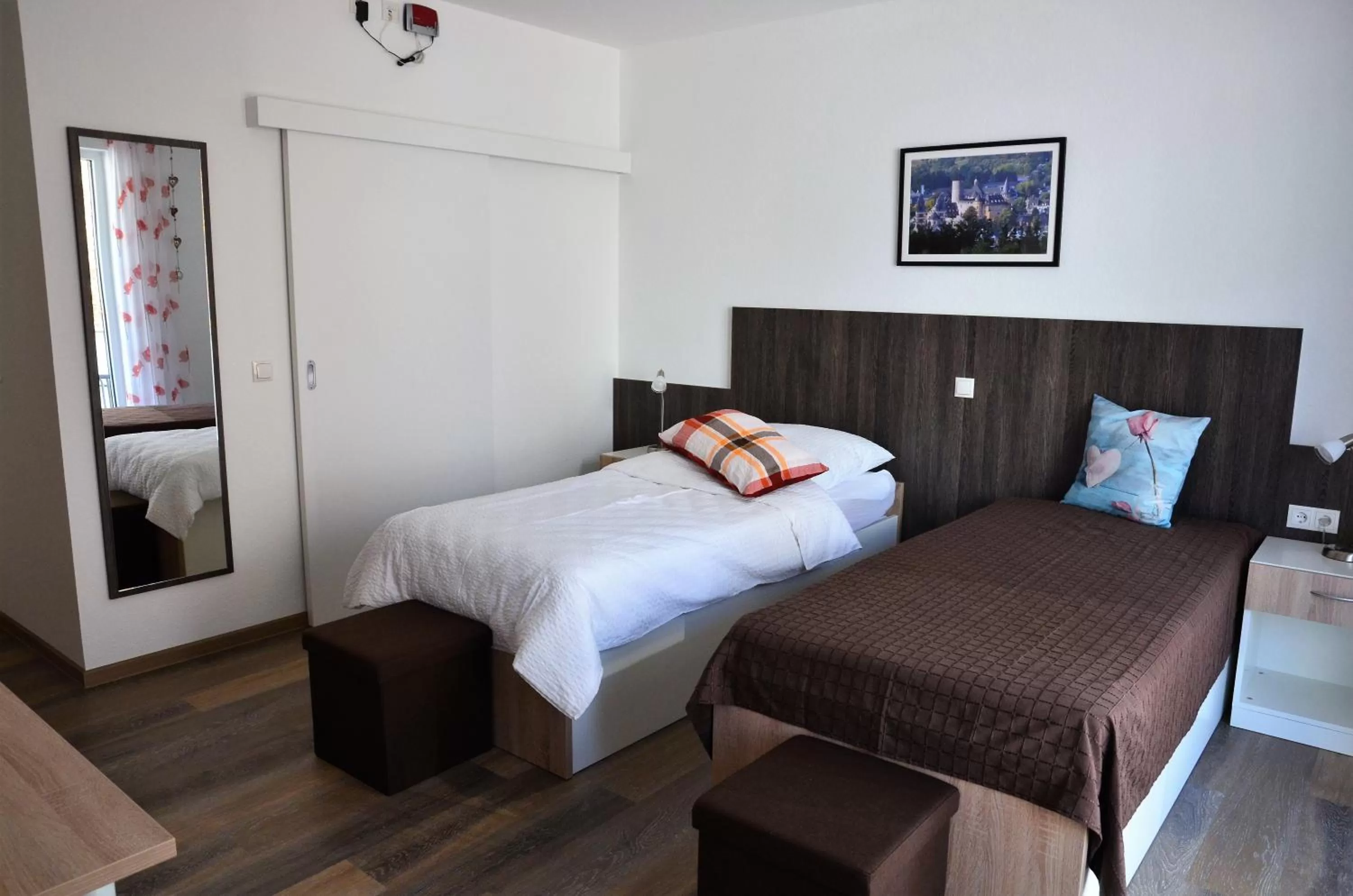 Bed in Gästehaus Am Hochsimmer