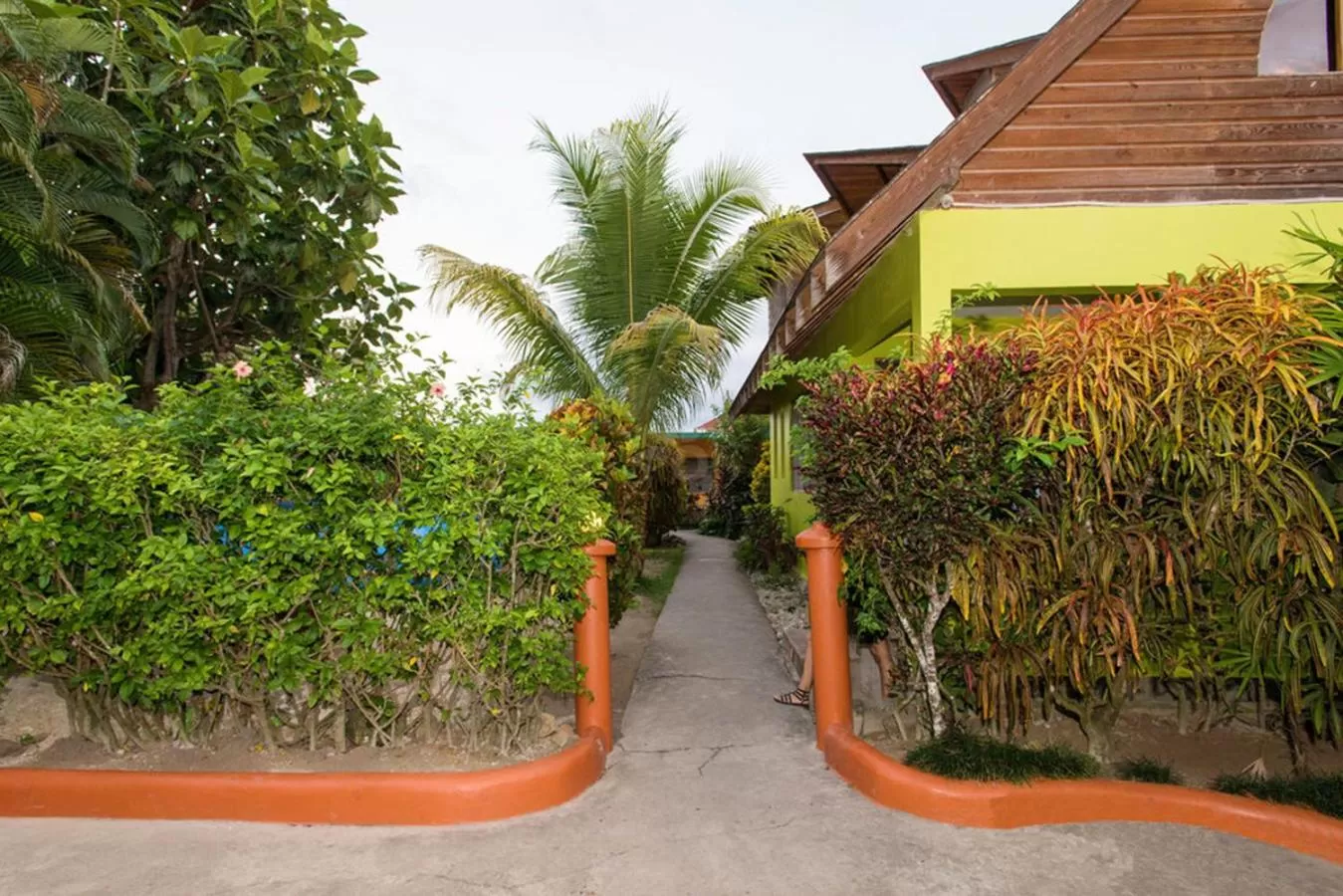 Garden view in Sunrise Club Hotel