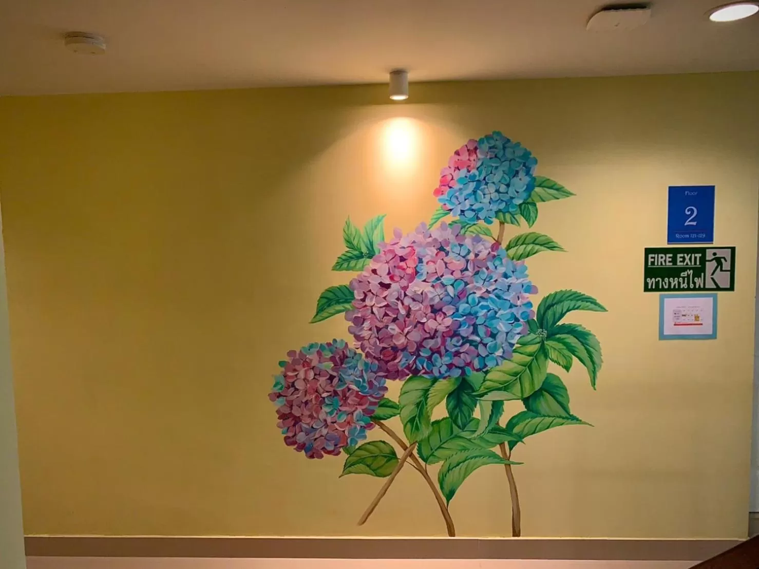 Decorative detail in Salin Home Hotel Ramkhamhaeng