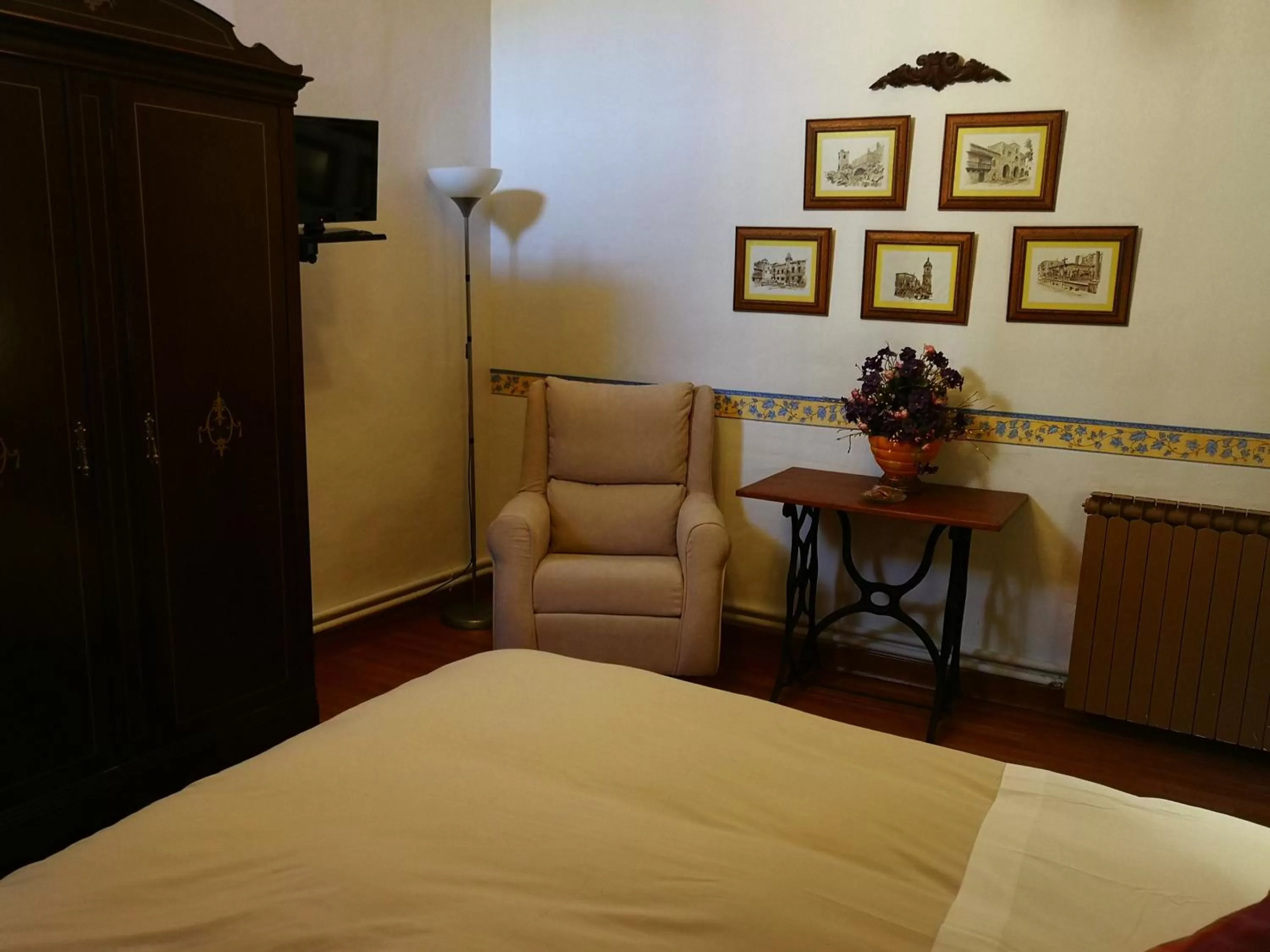 Bed in La Casona del Abuelo Parra