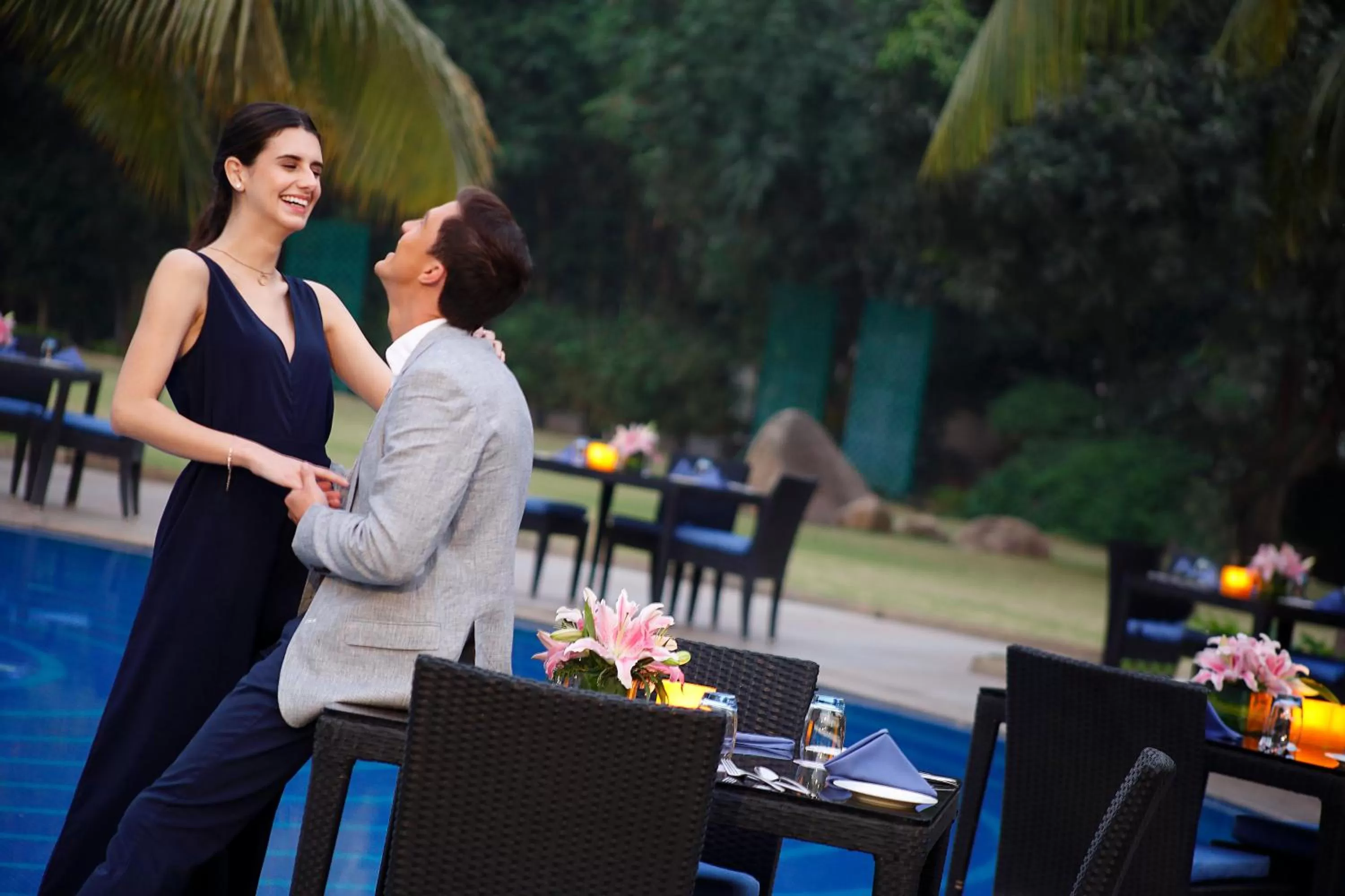 Swimming pool in Novotel Hyderabad Convention Centre