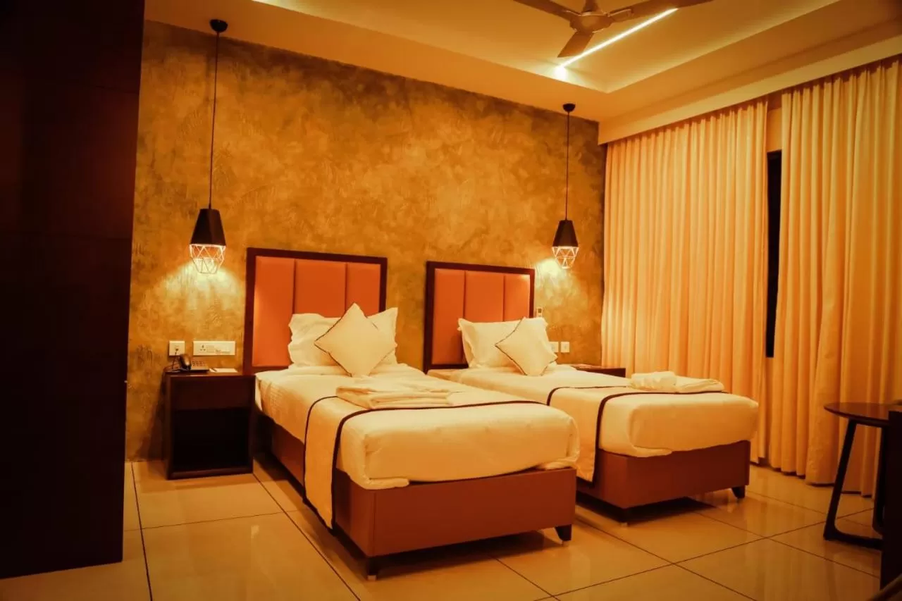 Bedroom, Bed in Hotel New York Square