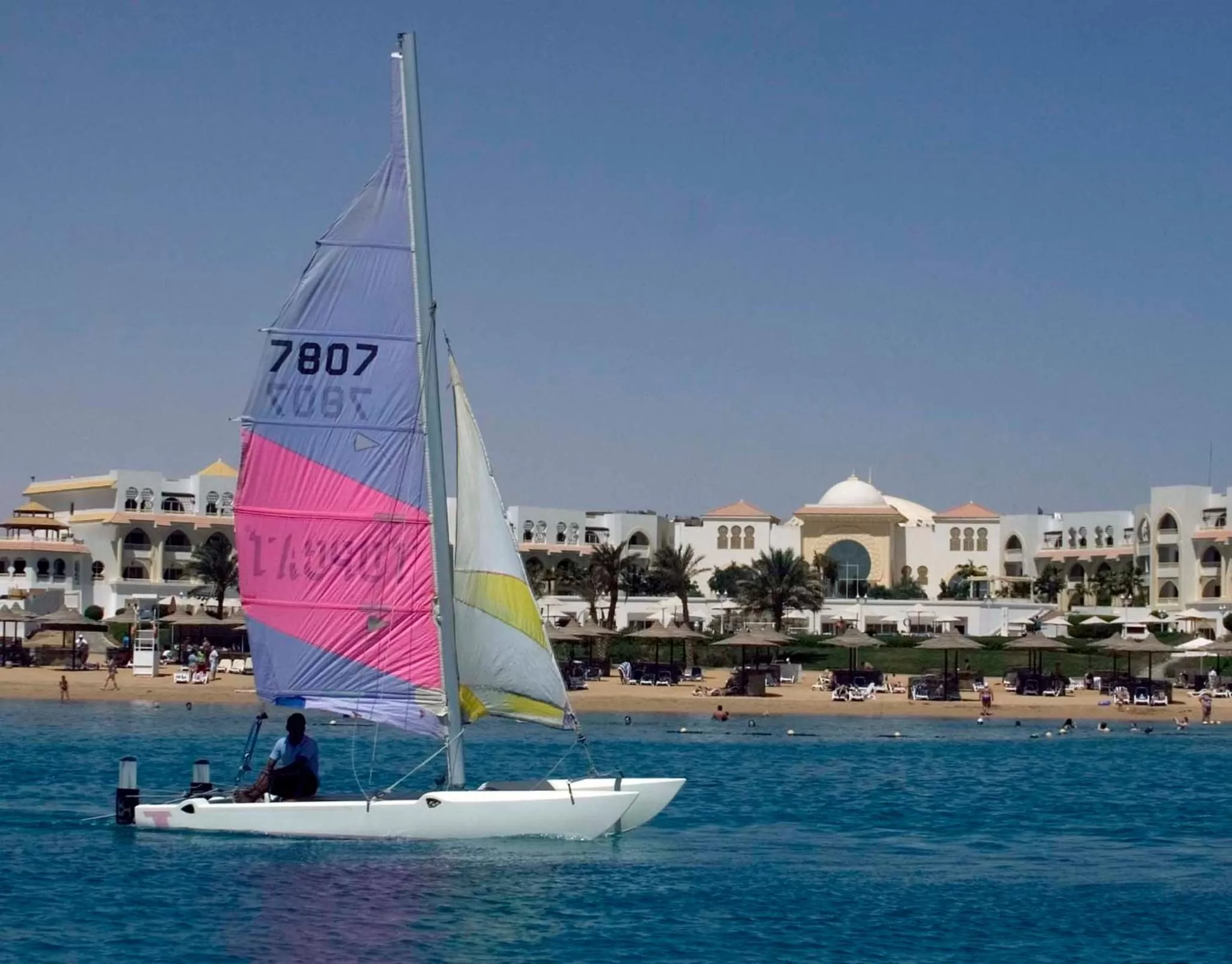 Beach in Old Palace Resort Sahl Hasheesh