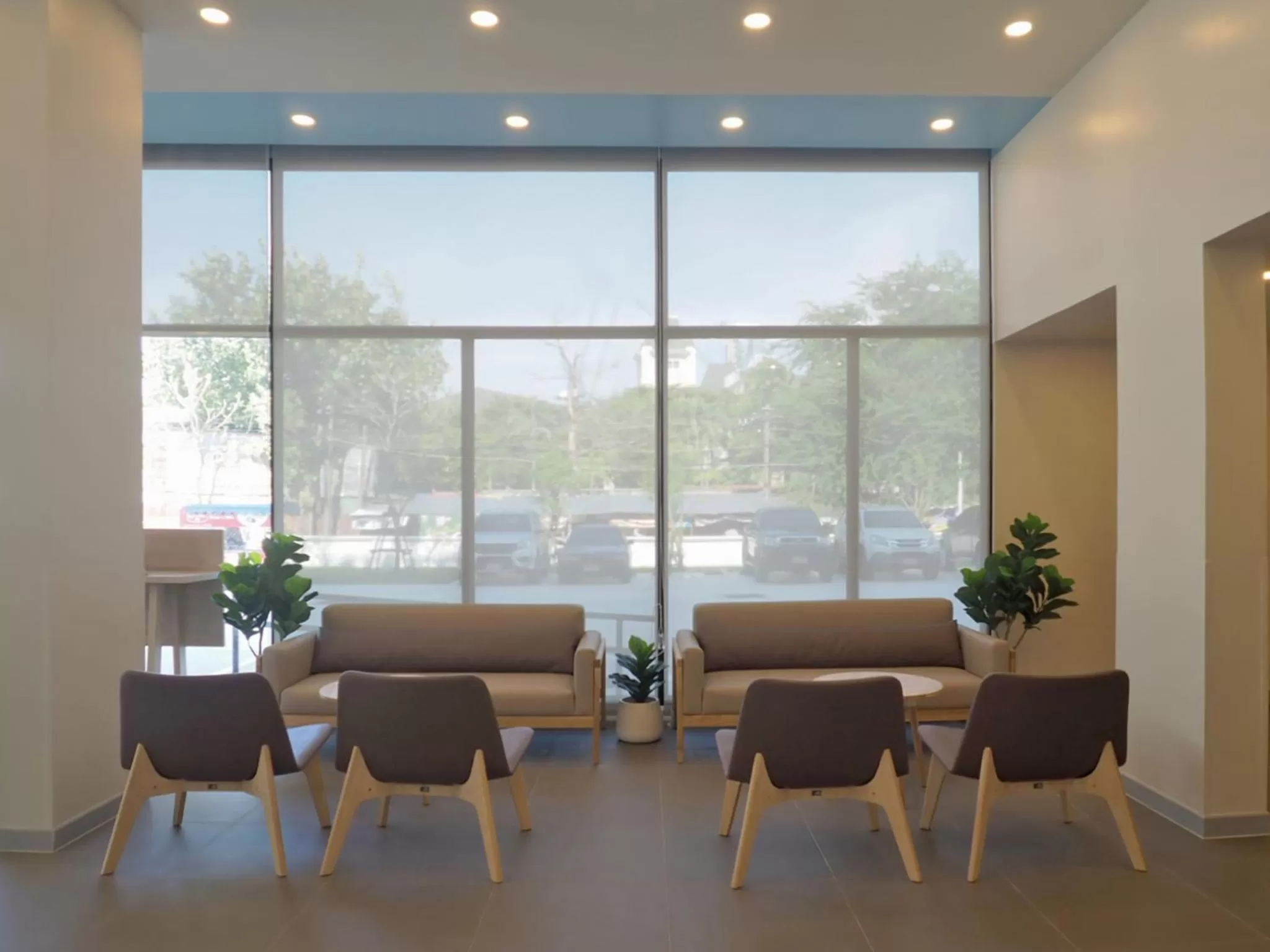 Lobby or reception in HOP INN Bangkok Bangna