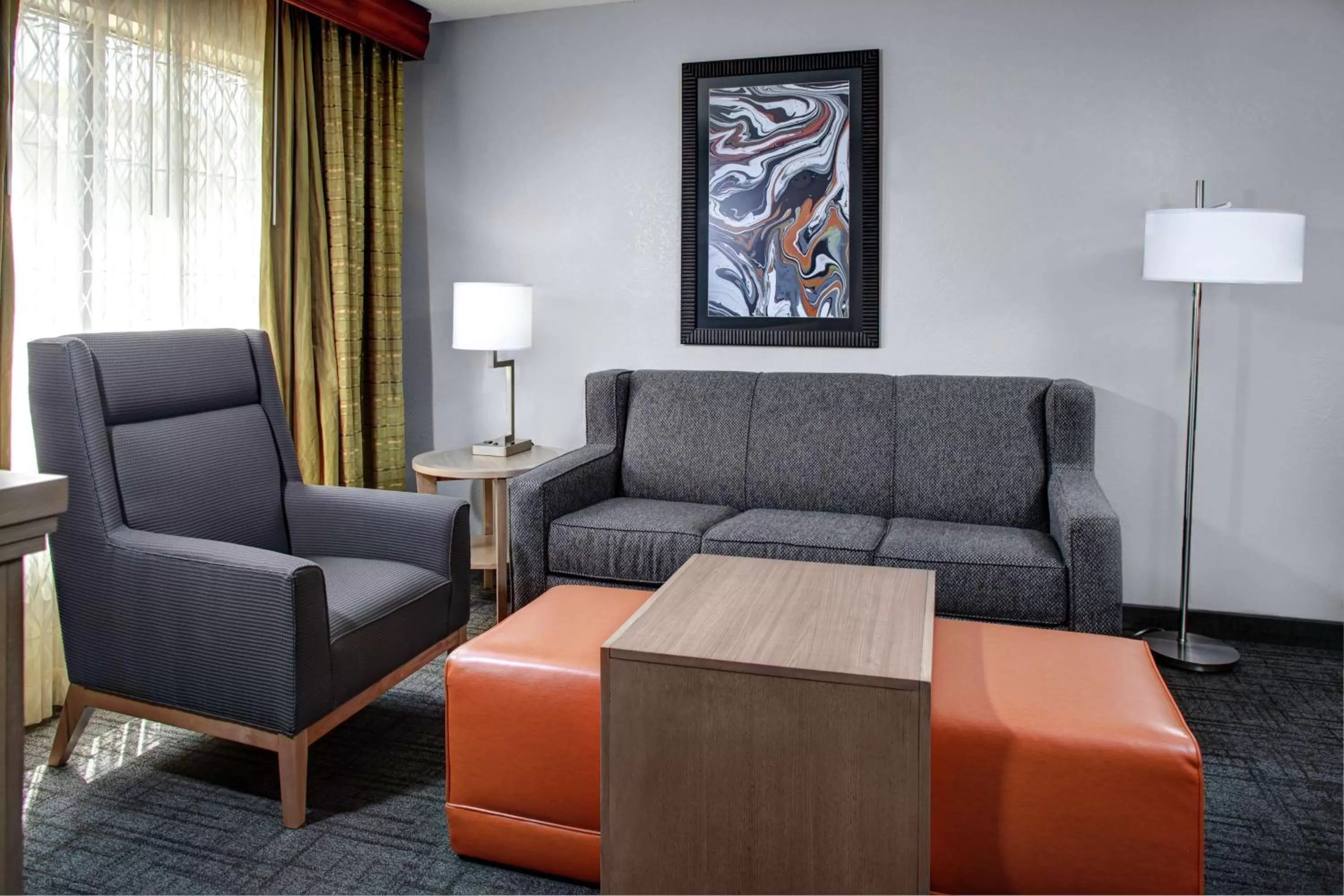 Living room in Homewood Suites by Hilton Richmond - West End / Innsbrook